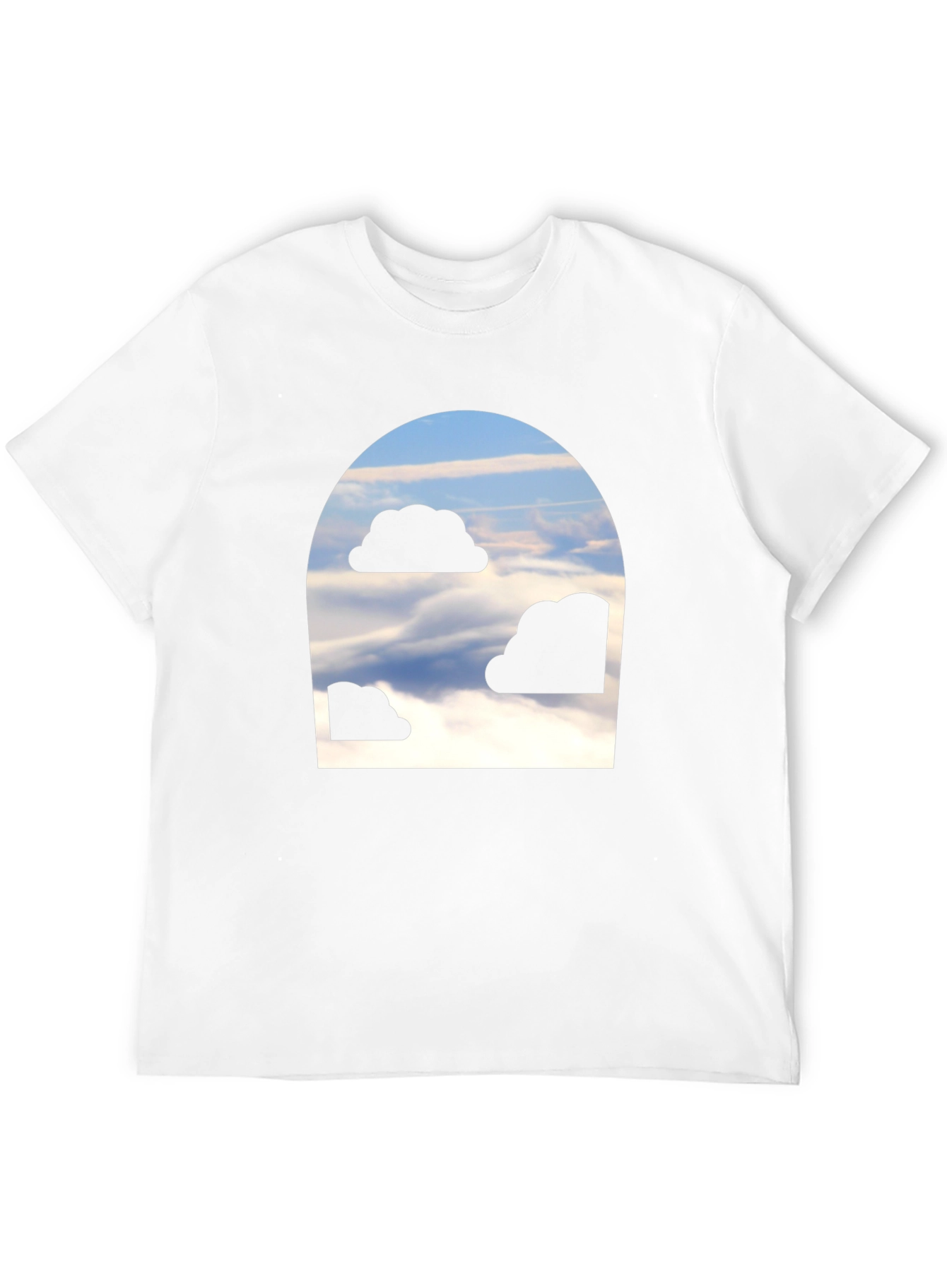 Black Cloud Portal Graphic Tee - Unique Design view 12