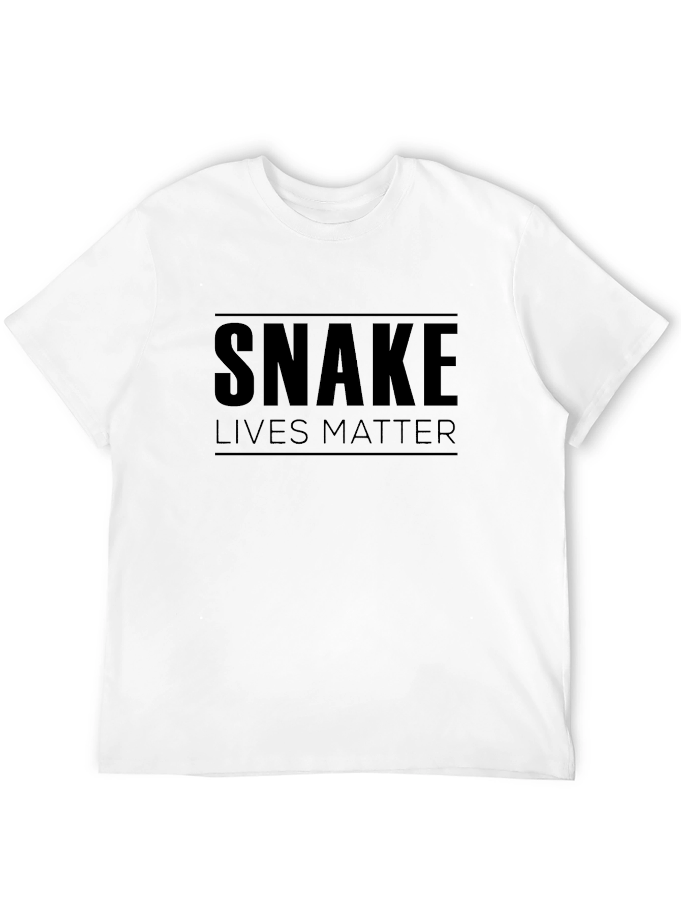 Black Snake Lives Matter Graphic T-Shirt view 12