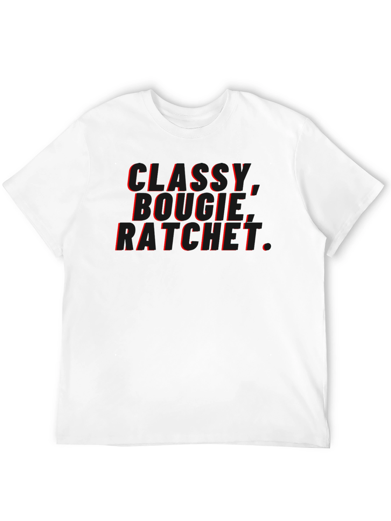 Black Classy Bougie Ratchet Graphic Tee view 12
