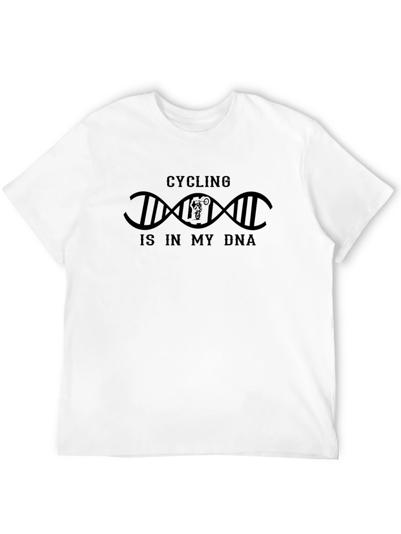 Black Cycling is in My DNA T-Shirt view 12