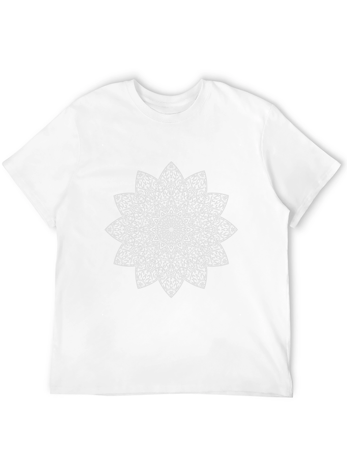 Black Black Mandala Graphic Tee - Stylish & Unique view 12
