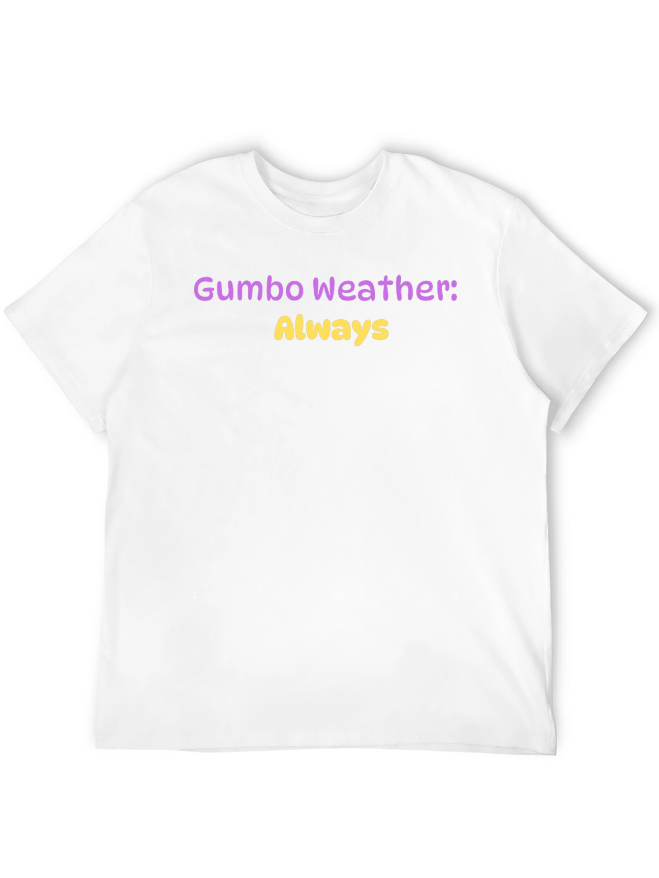 Black Gumbo Weather Always T-Shirt view 12