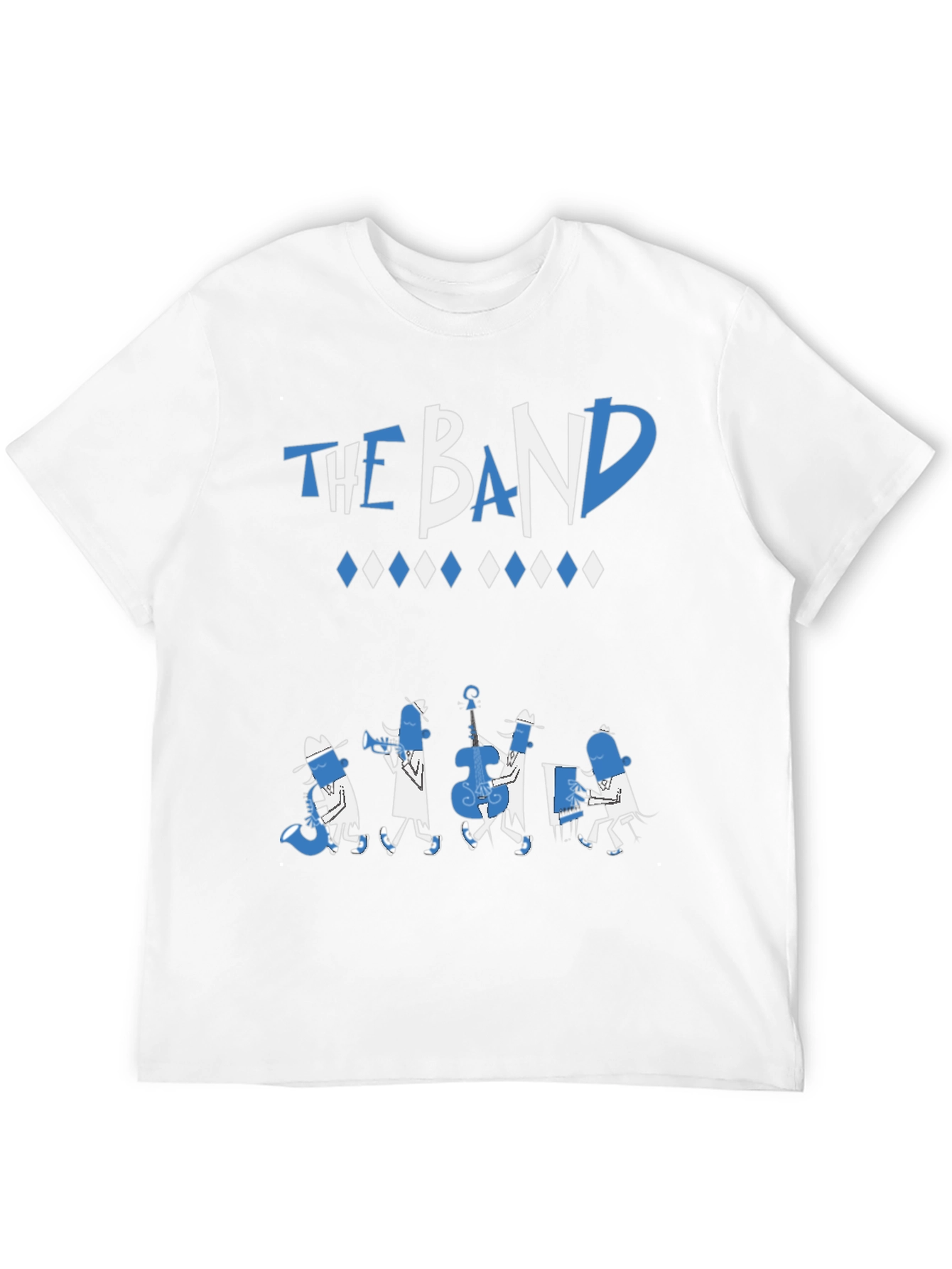 The Band Music T-Shirt: Cool Cartoon Design - 12