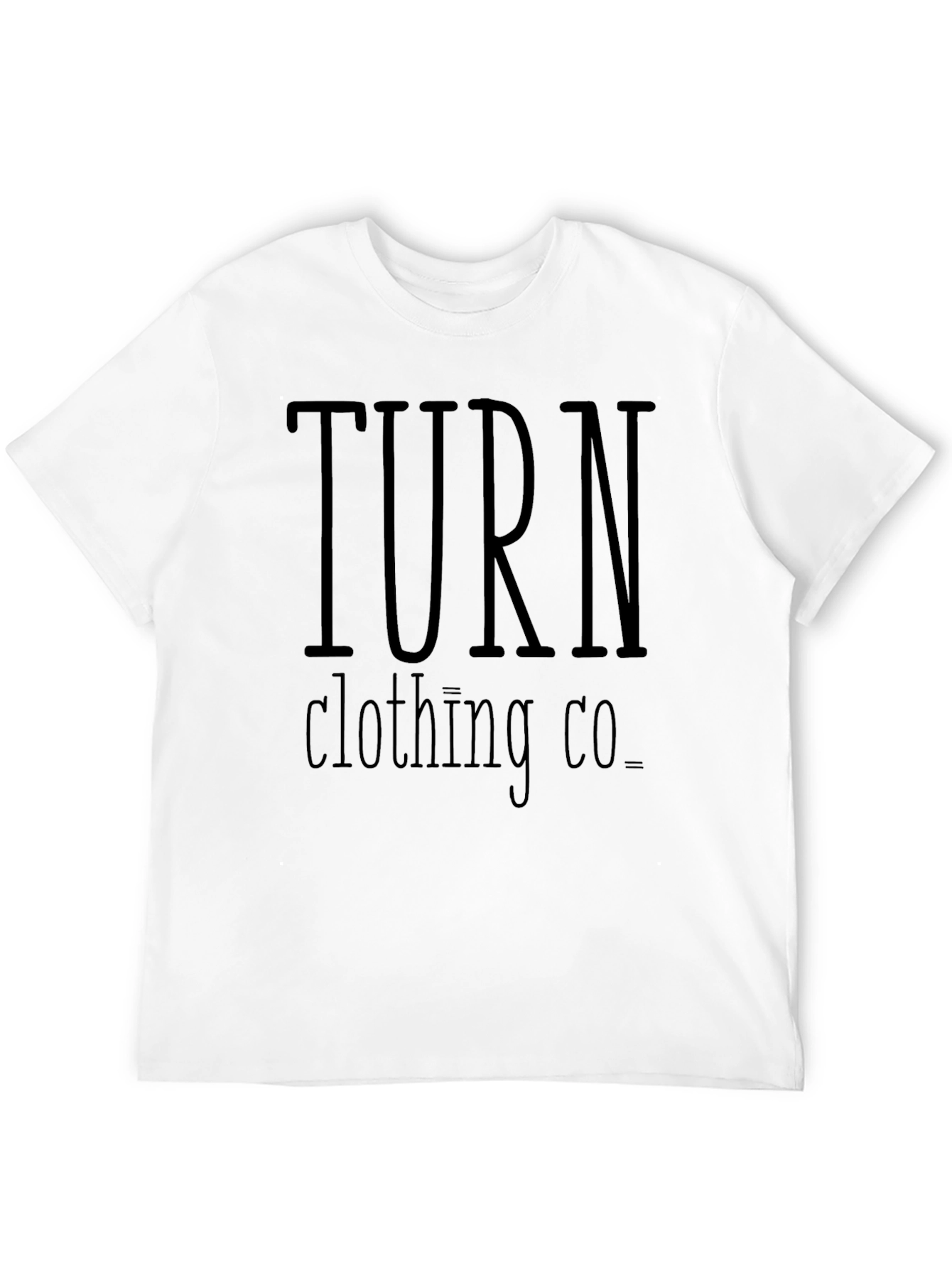 Black TURN Clothing Co. Black Graphic Tee view 12