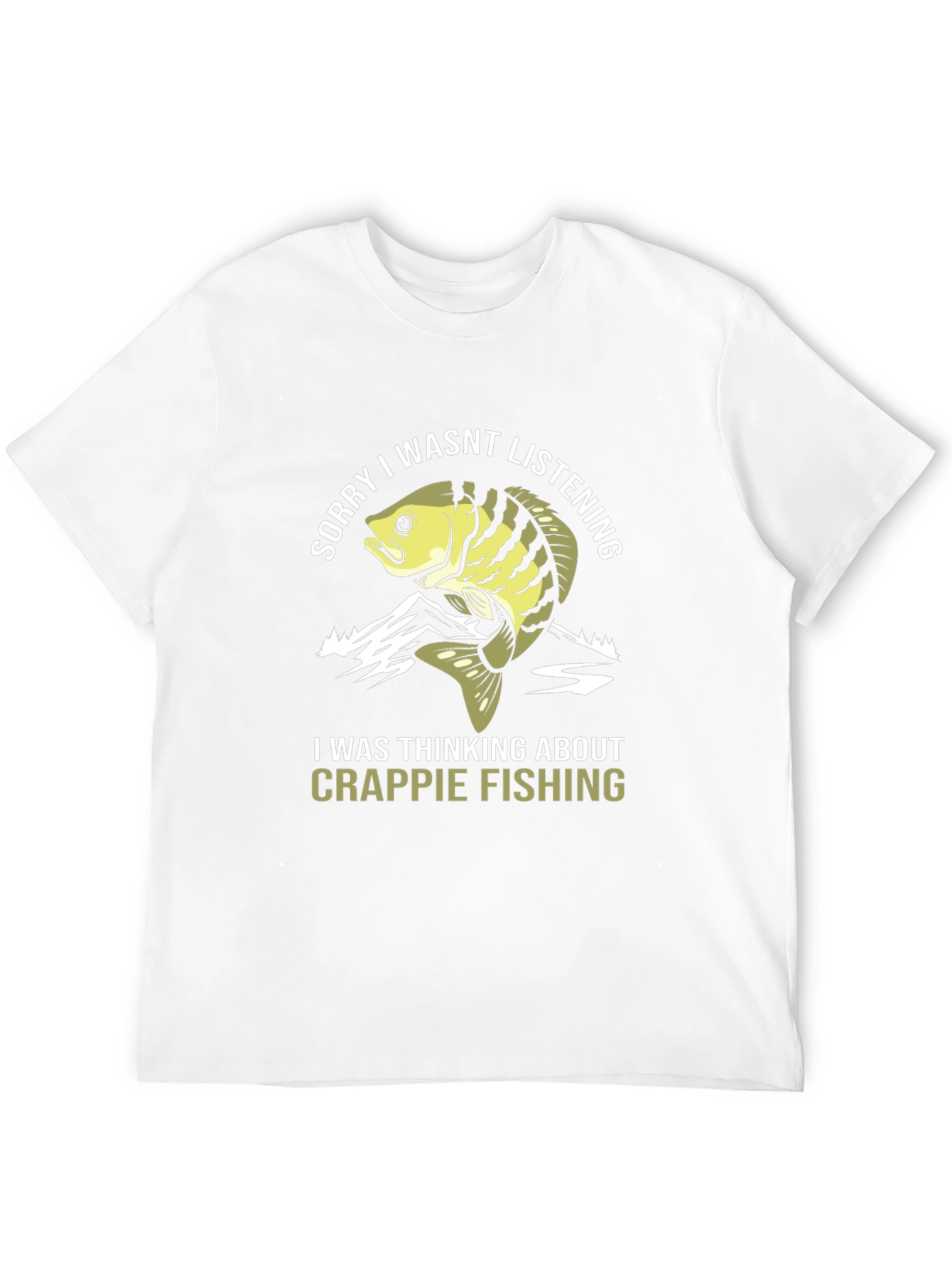 Black Crappie Fishing T-Shirt - Funny Angler Tee view 12
