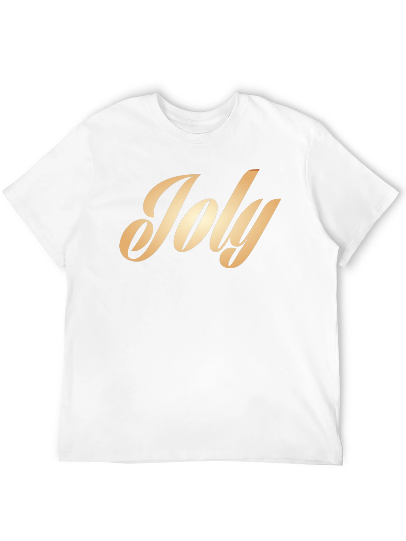Black Stylish 'Joly' Script T-Shirt view 12