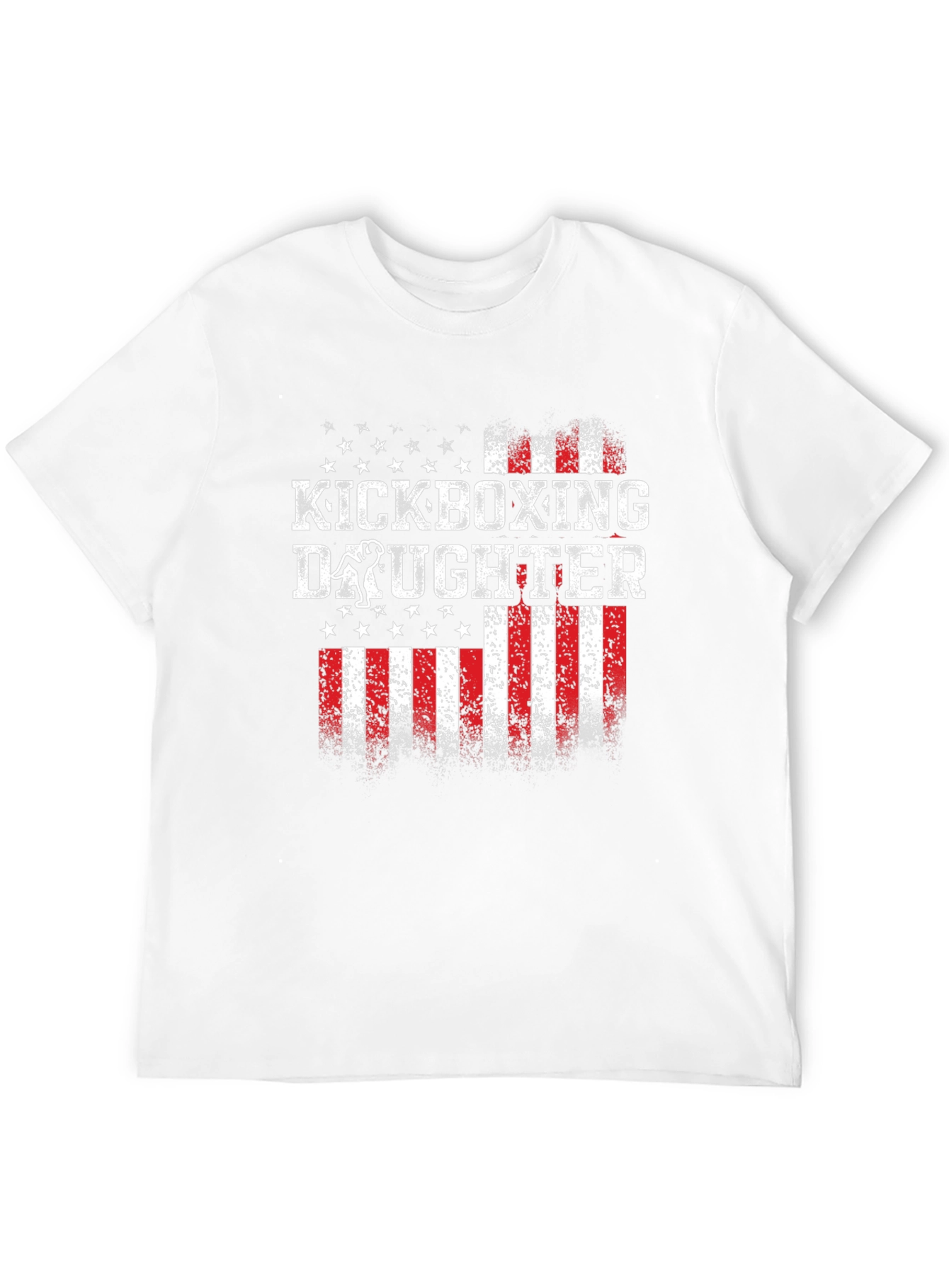 Kickboxing Daughter Patriotic T-Shirt - 12