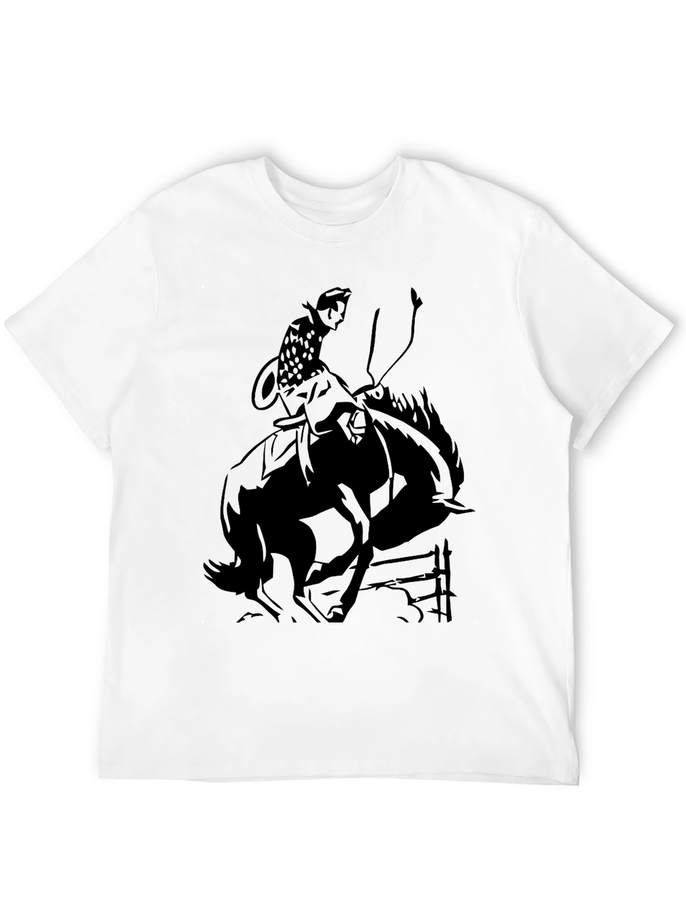Black Black Rodeo Rider Graphic Tee view 12