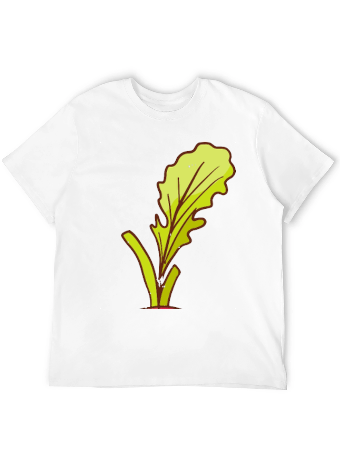 Black Leafy Graphic Tee - Stylish Casual Wear view 12