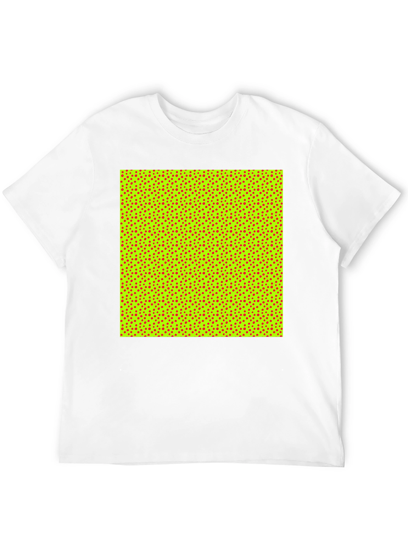 Black Patterned Crew Neck T-Shirt view 12