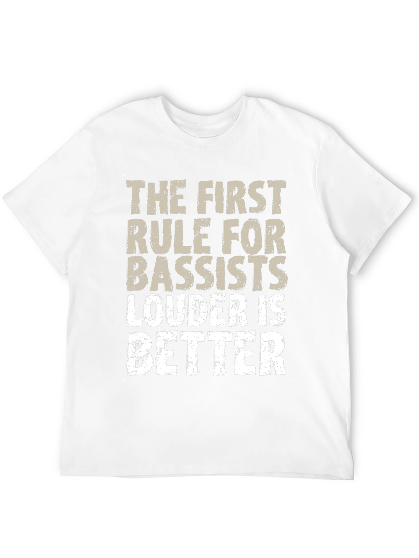 Black Bassists Rule Funny Graphic T-Shirt view 12