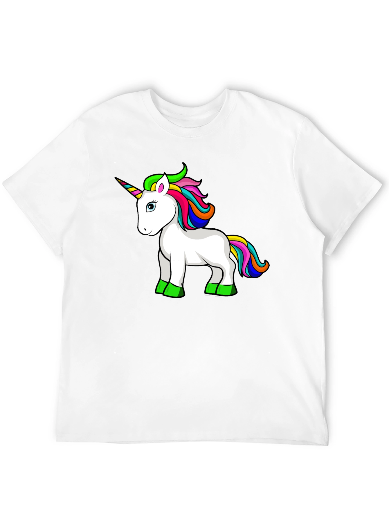 Black Unicorn Graphic Tee - Fun & Stylish Black T-Shirt view 12