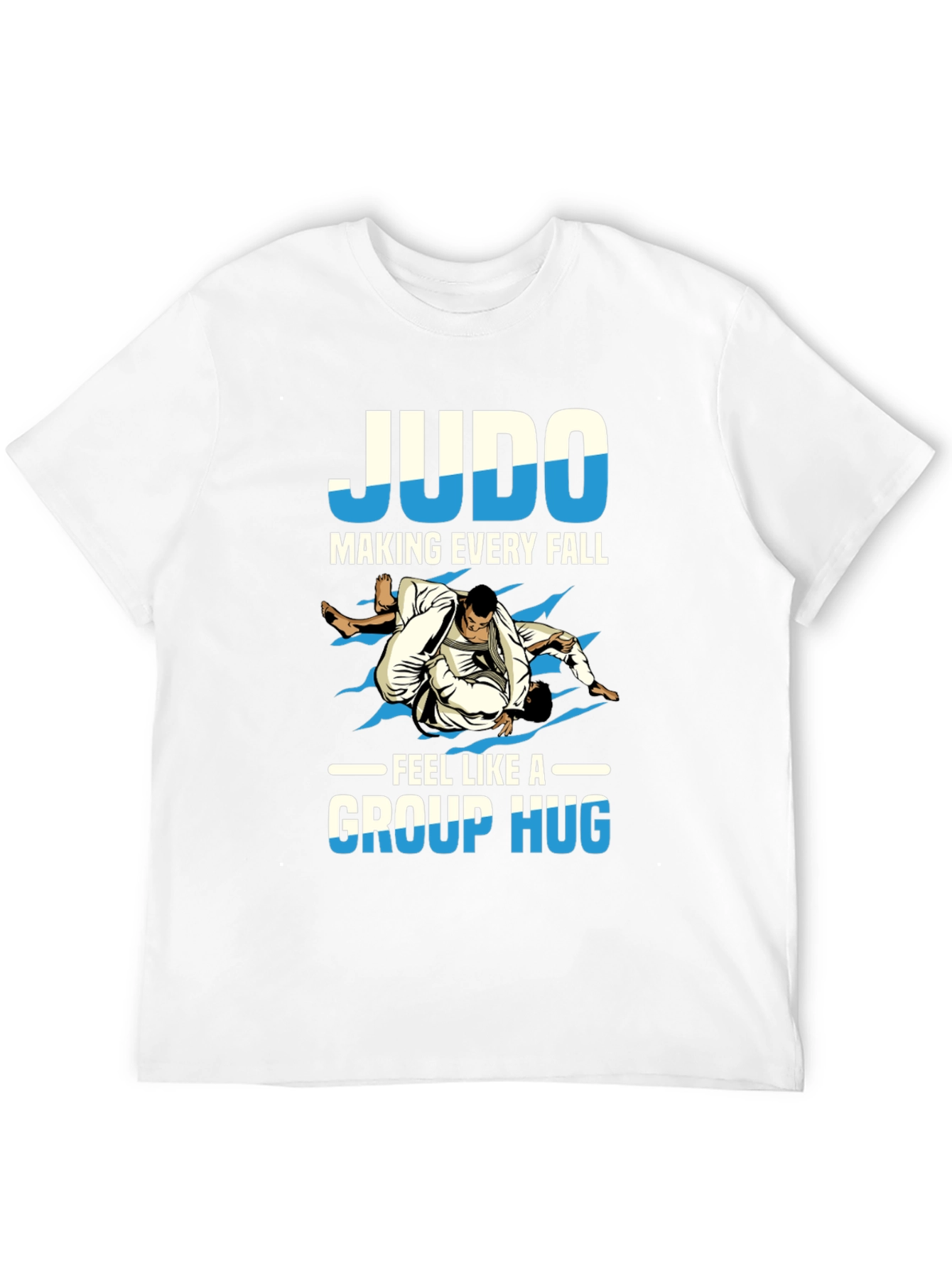 Black Judo Group Hug T-Shirt view 12