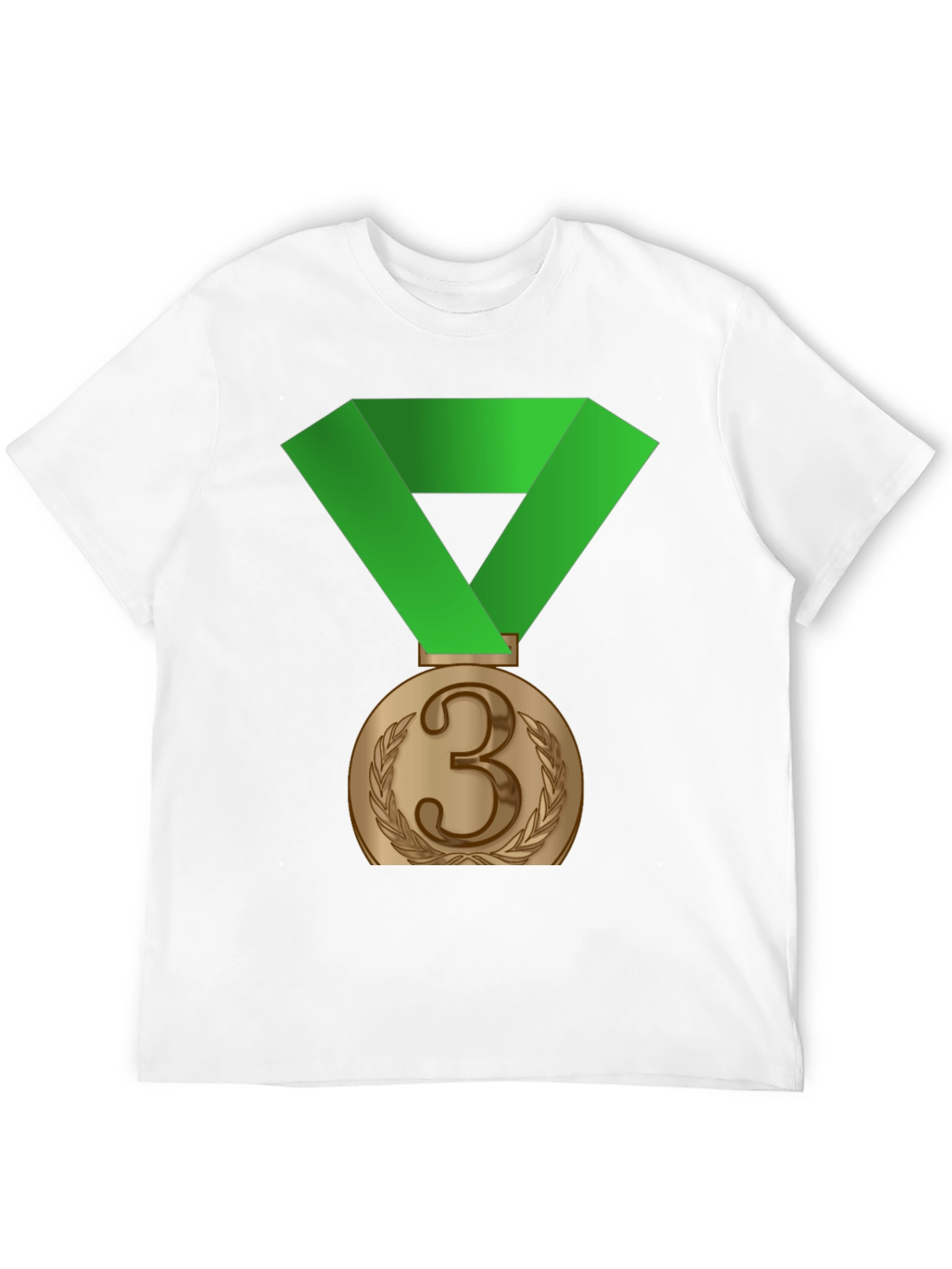 Bronze Medal T-Shirt - Third Place Award Tee - 12