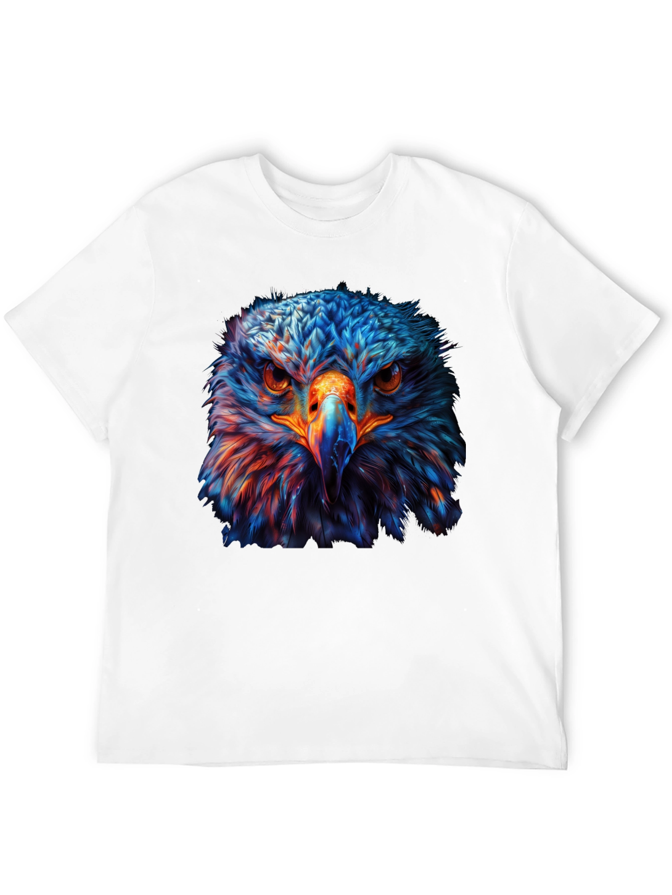 Black Bold Eagle Graphic Tee - Black T-Shirt view 12