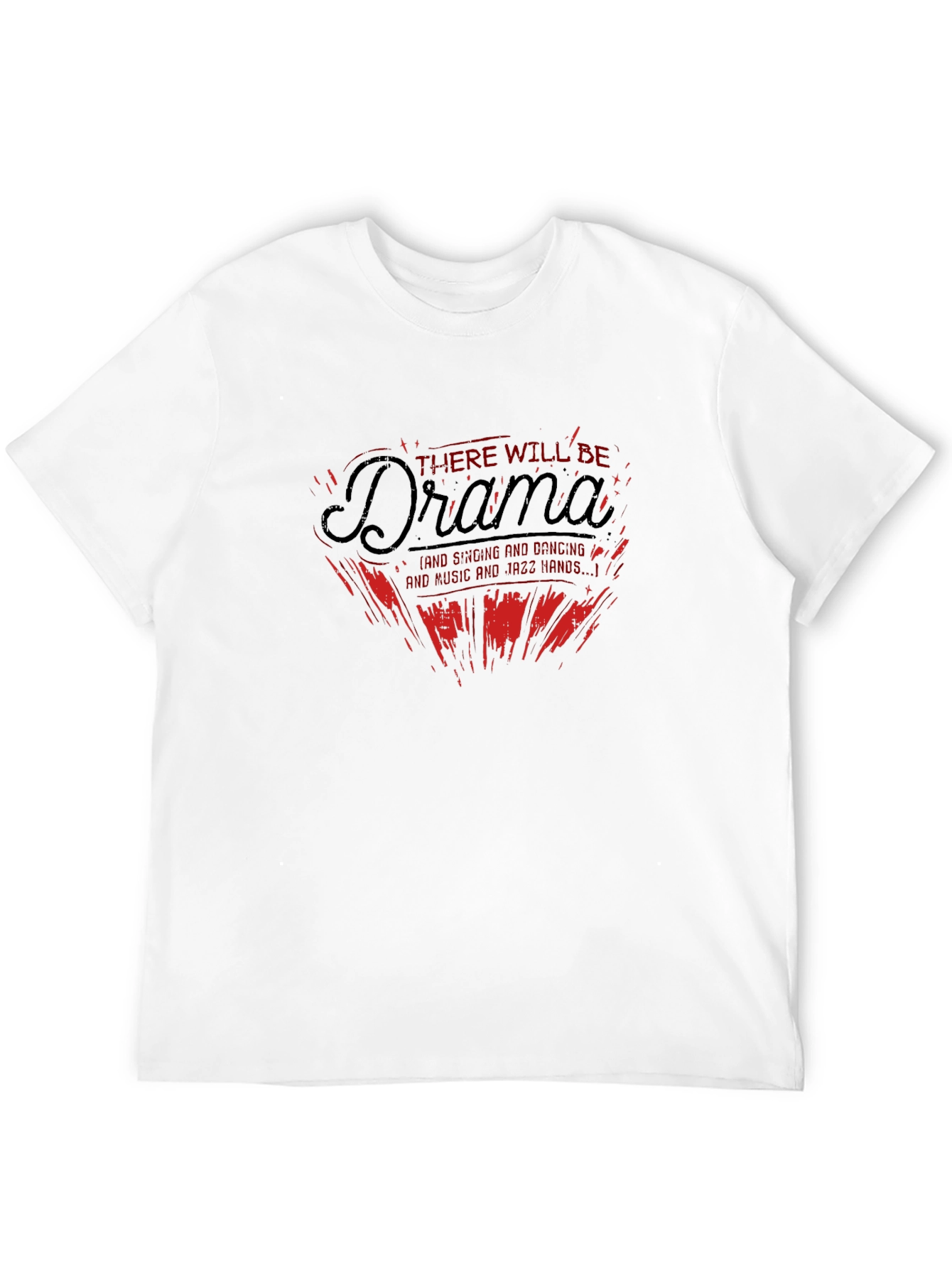 Black Drama T-Shirt: There Will Be Drama Graphic Tee view 12