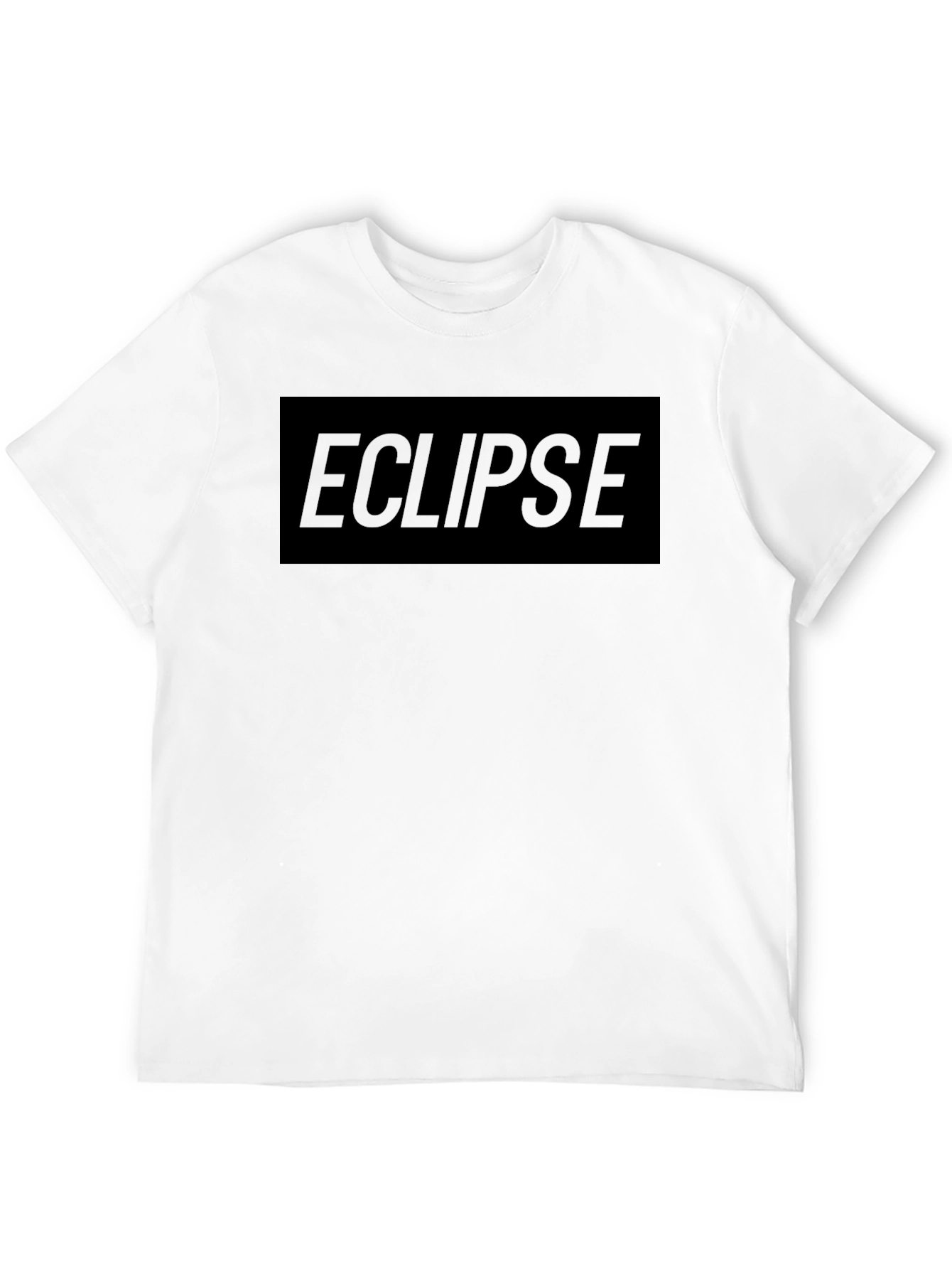 Black Eclipse Graphic Tee - Men's Black T-Shirt view 12