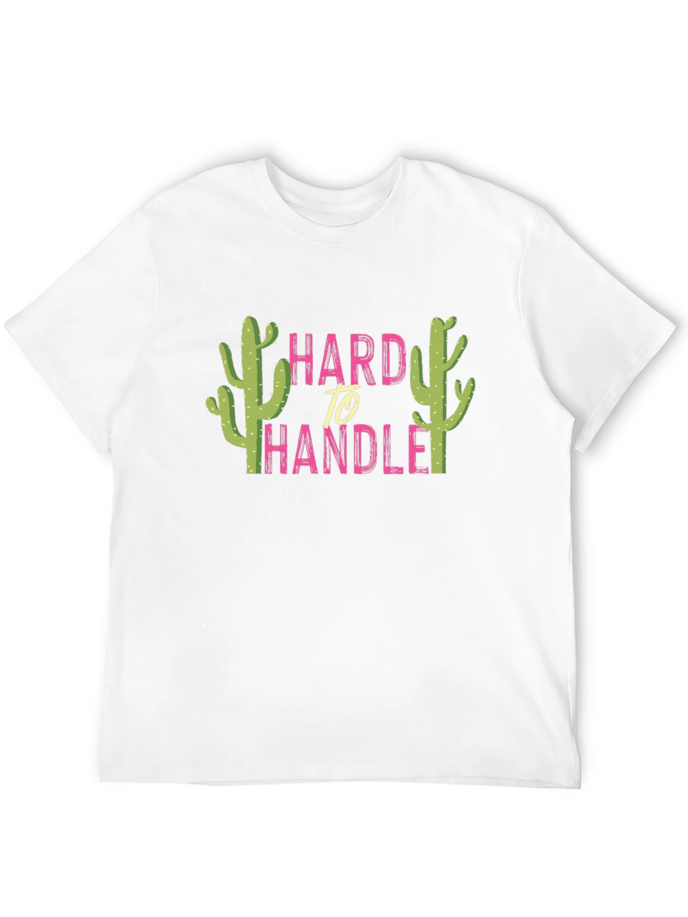 Black Hard To Handle Cactus Graphic Tee - Black view 12
