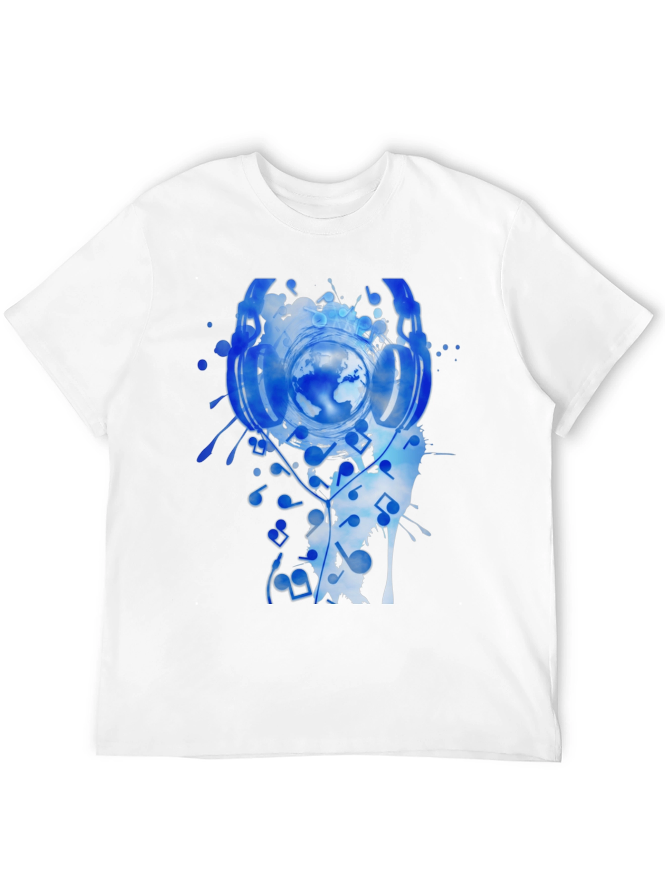 Black Music Lover's World T-Shirt view 12