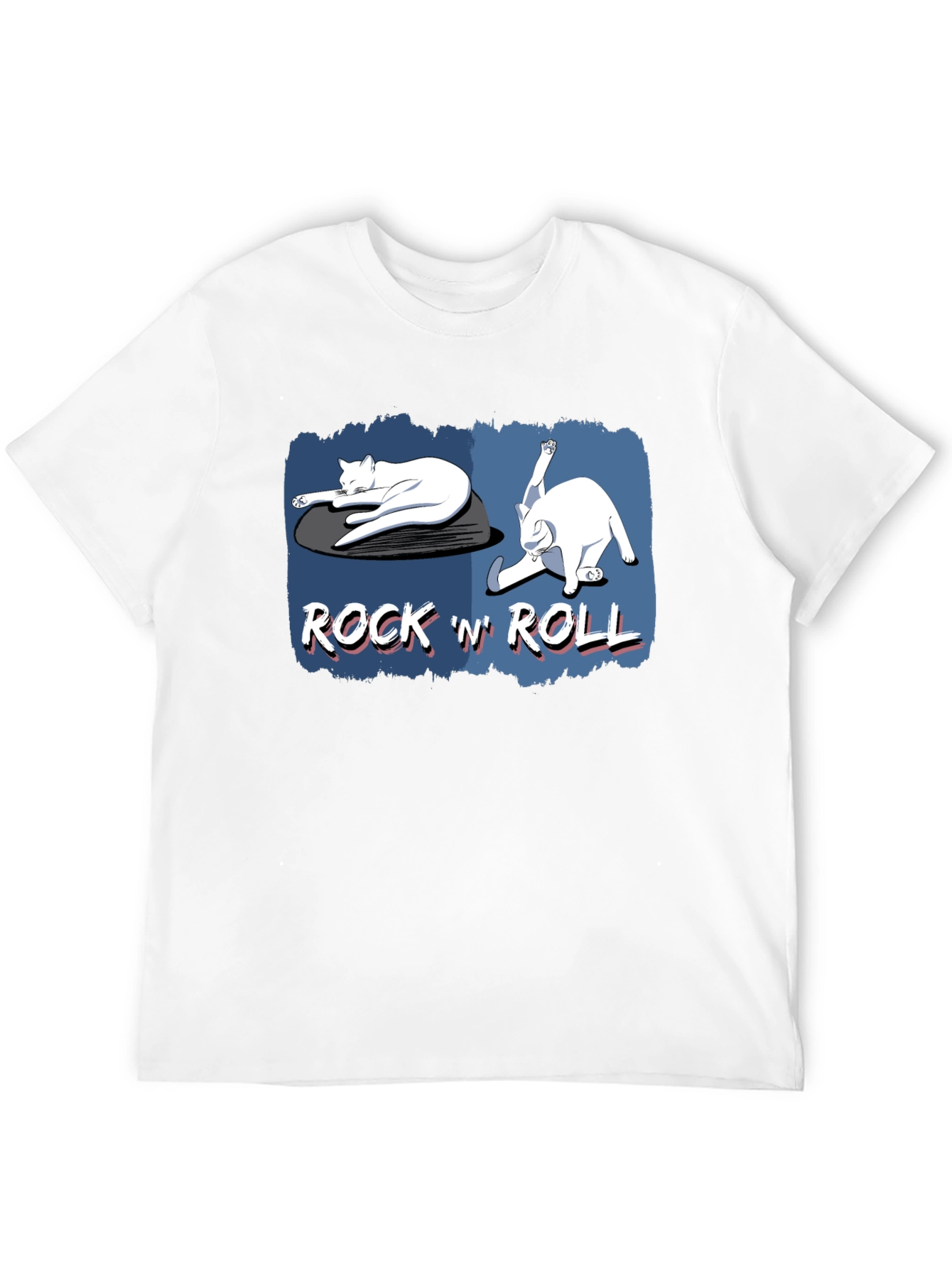 Black Rock 'N' Roll Cat Graphic Tee view 12
