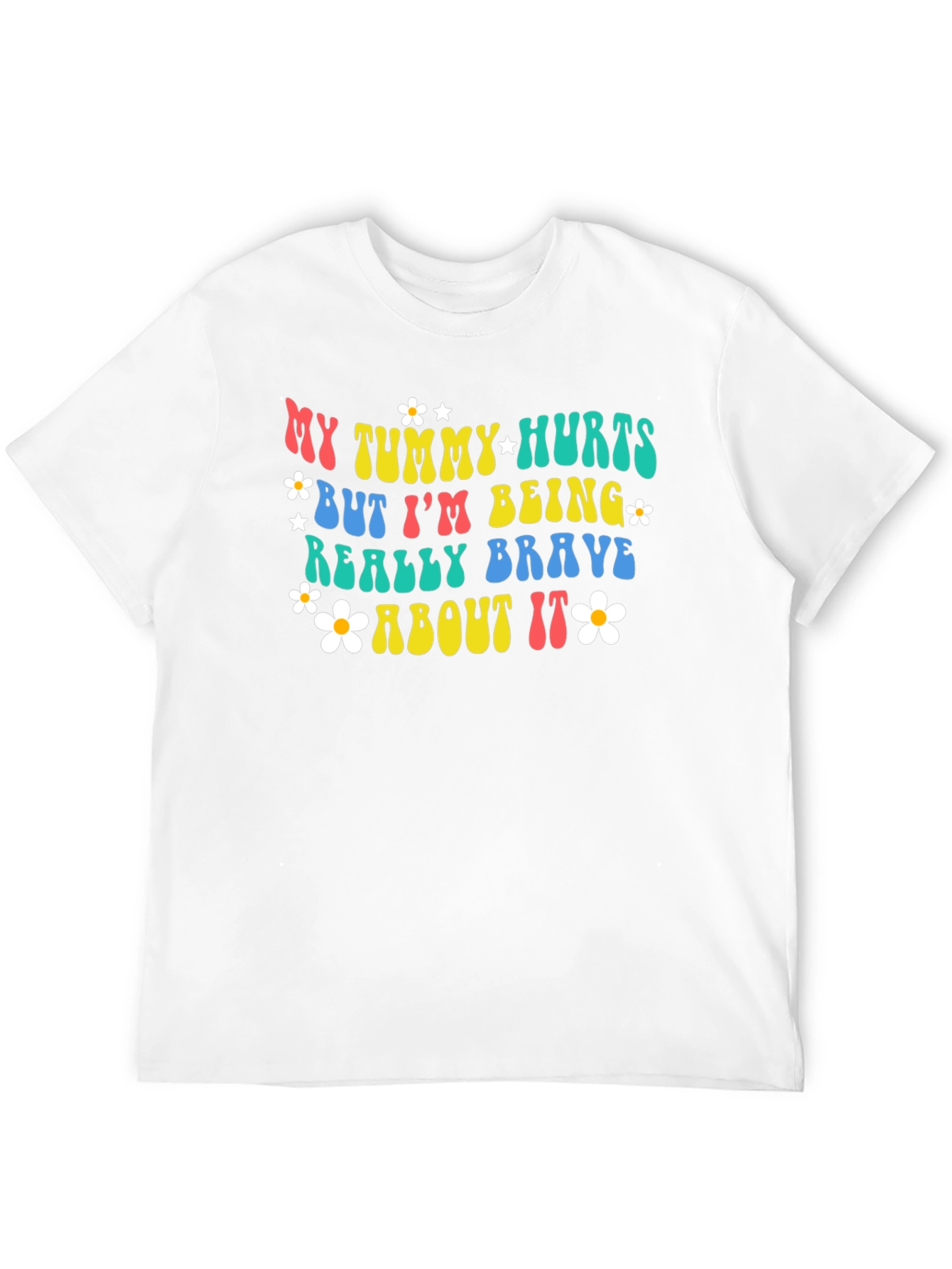 Black My Tummy Hurts Funny Graphic Tee view 12