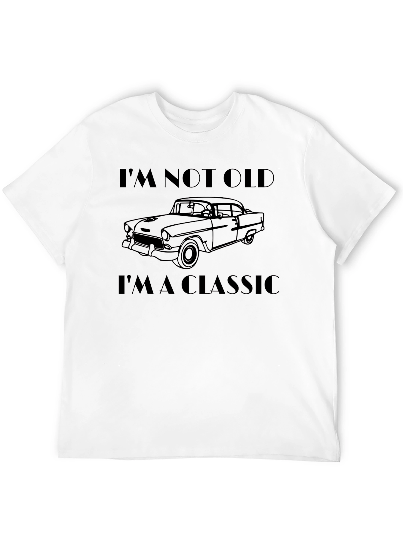 Black I'm Not Old I'm A Classic Car T-Shirt view 12