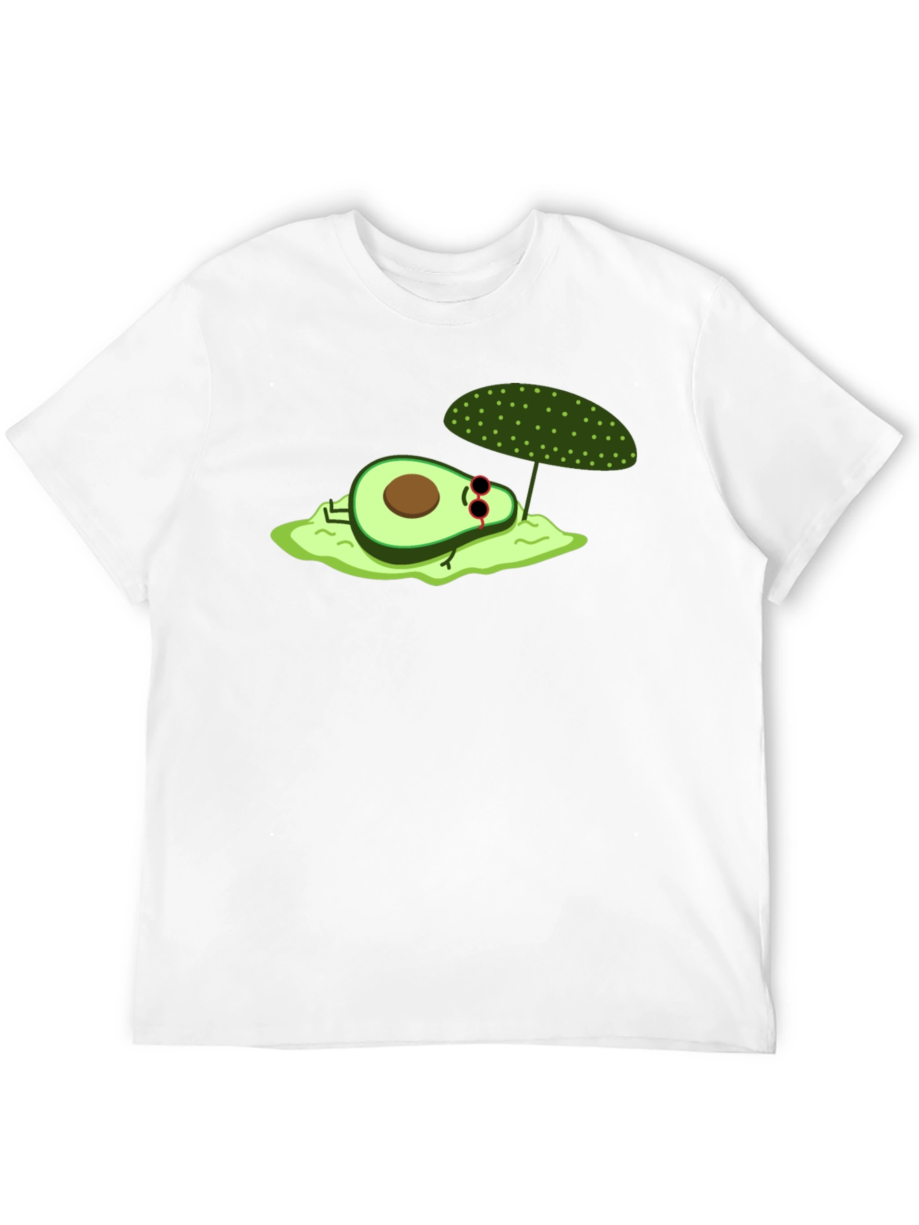 Relaxing Avocado T-Shirt - Chill Summer Vibes - 12