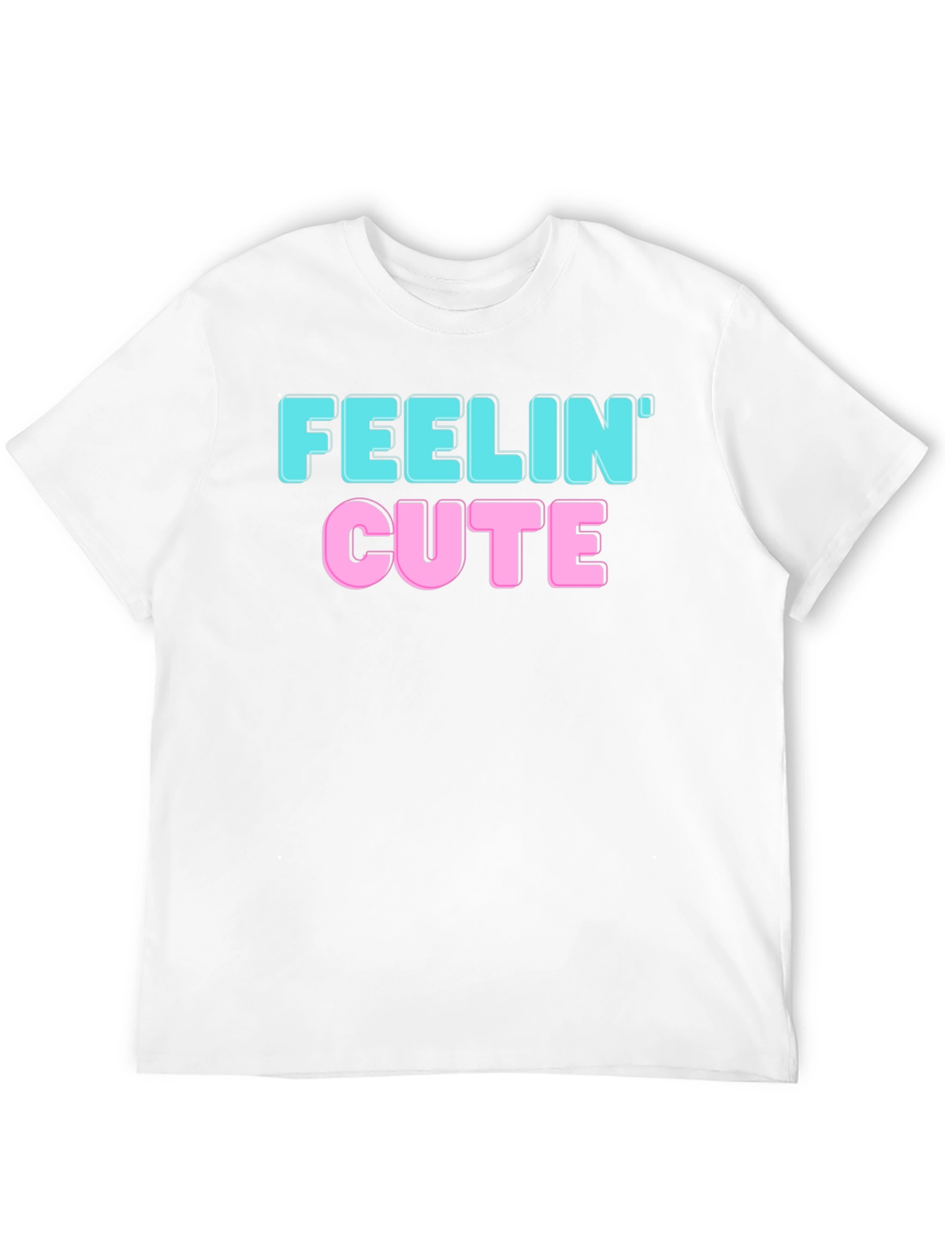 Black Feelin' Cute Graphic Tee - Black view 12