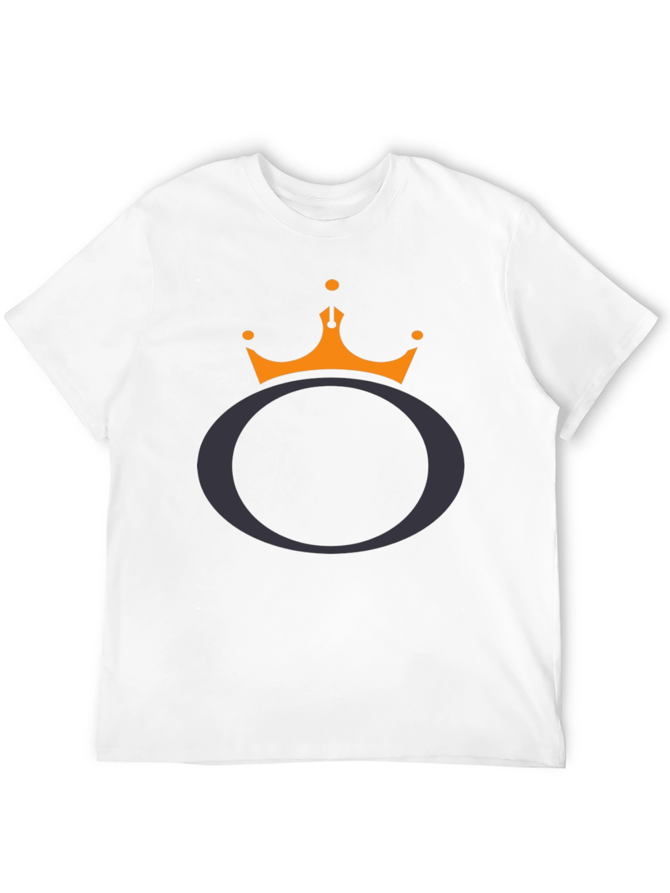 Black King Crown Letter O Black Tee view 12