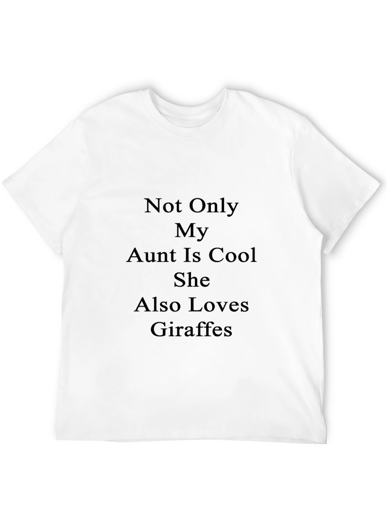 Black Cool Aunt Giraffe Lover T-Shirt view 12