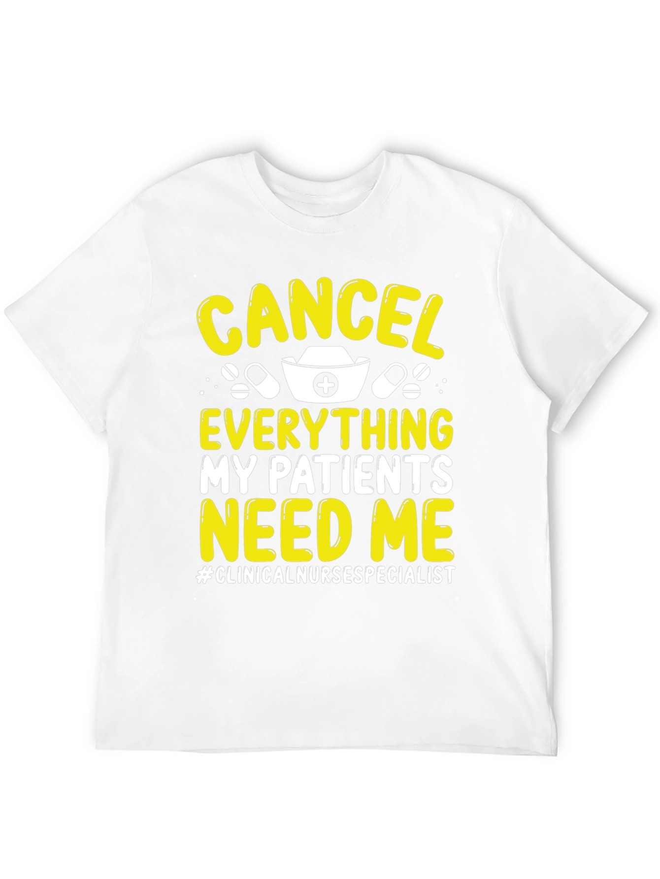 Black Cancel Everything Nurse T-Shirt view 12