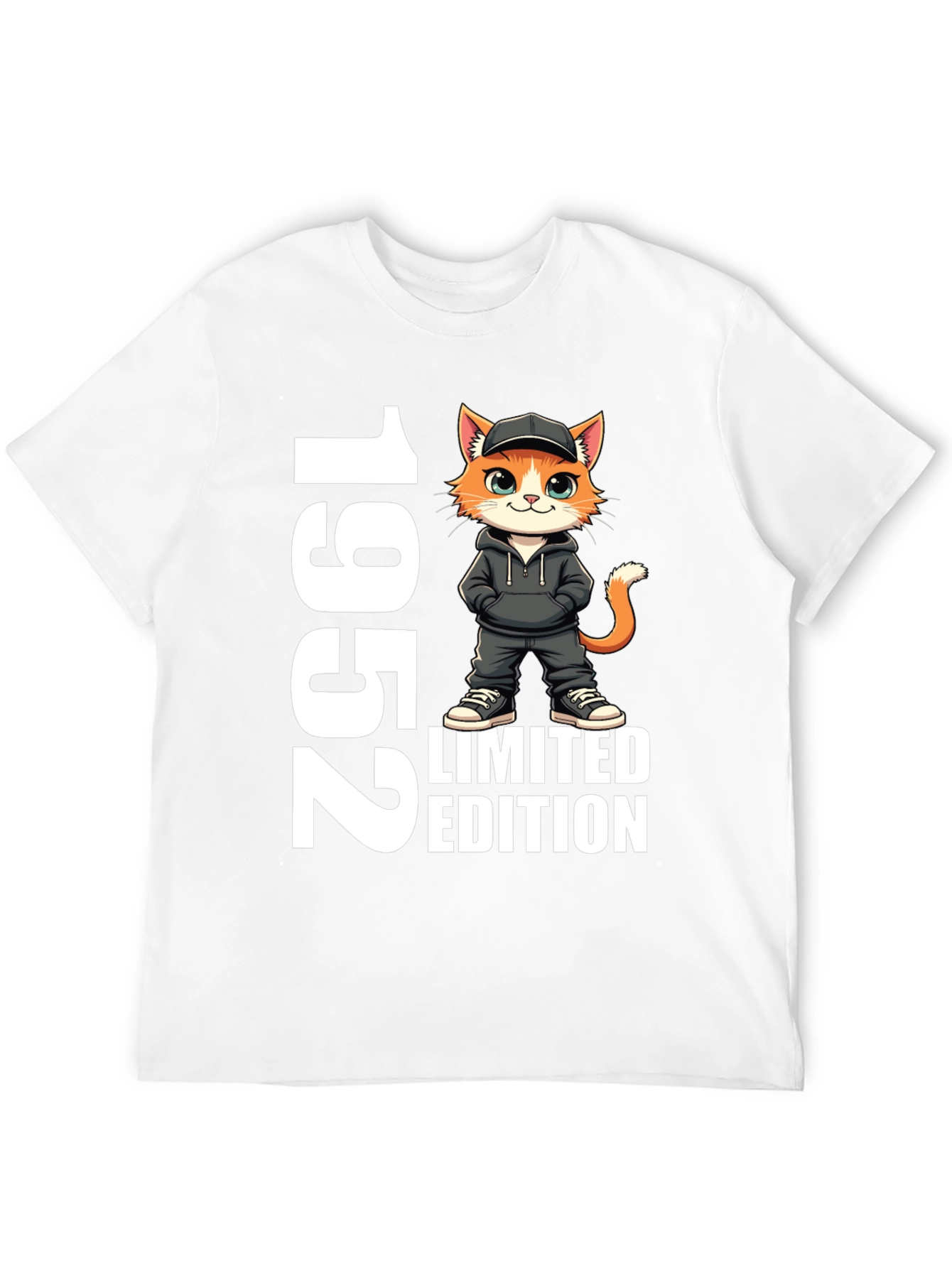Black 1952 Limited Edition Cat T-Shirt view 12