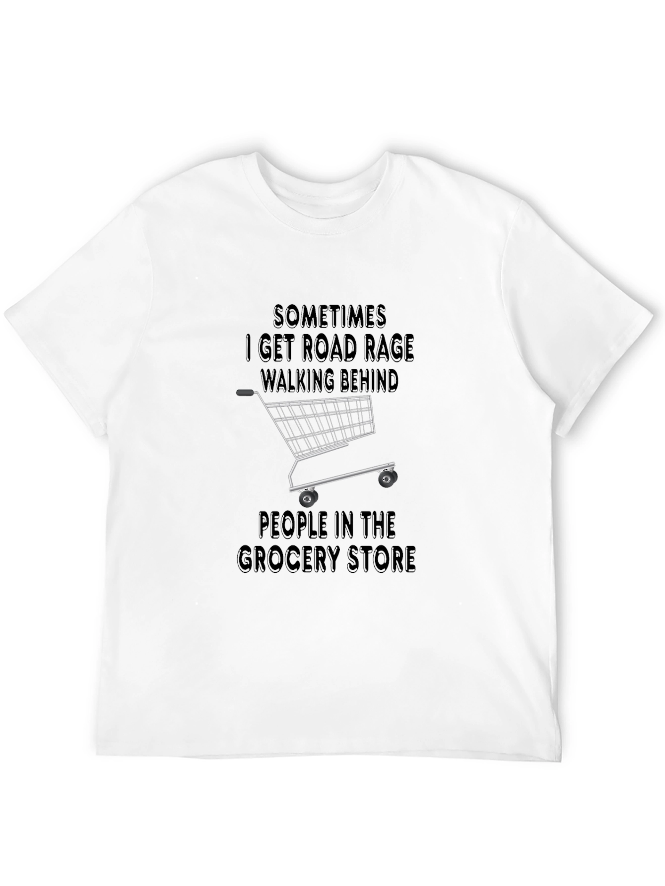 Road Rage Grocery Store T-Shirt - 12