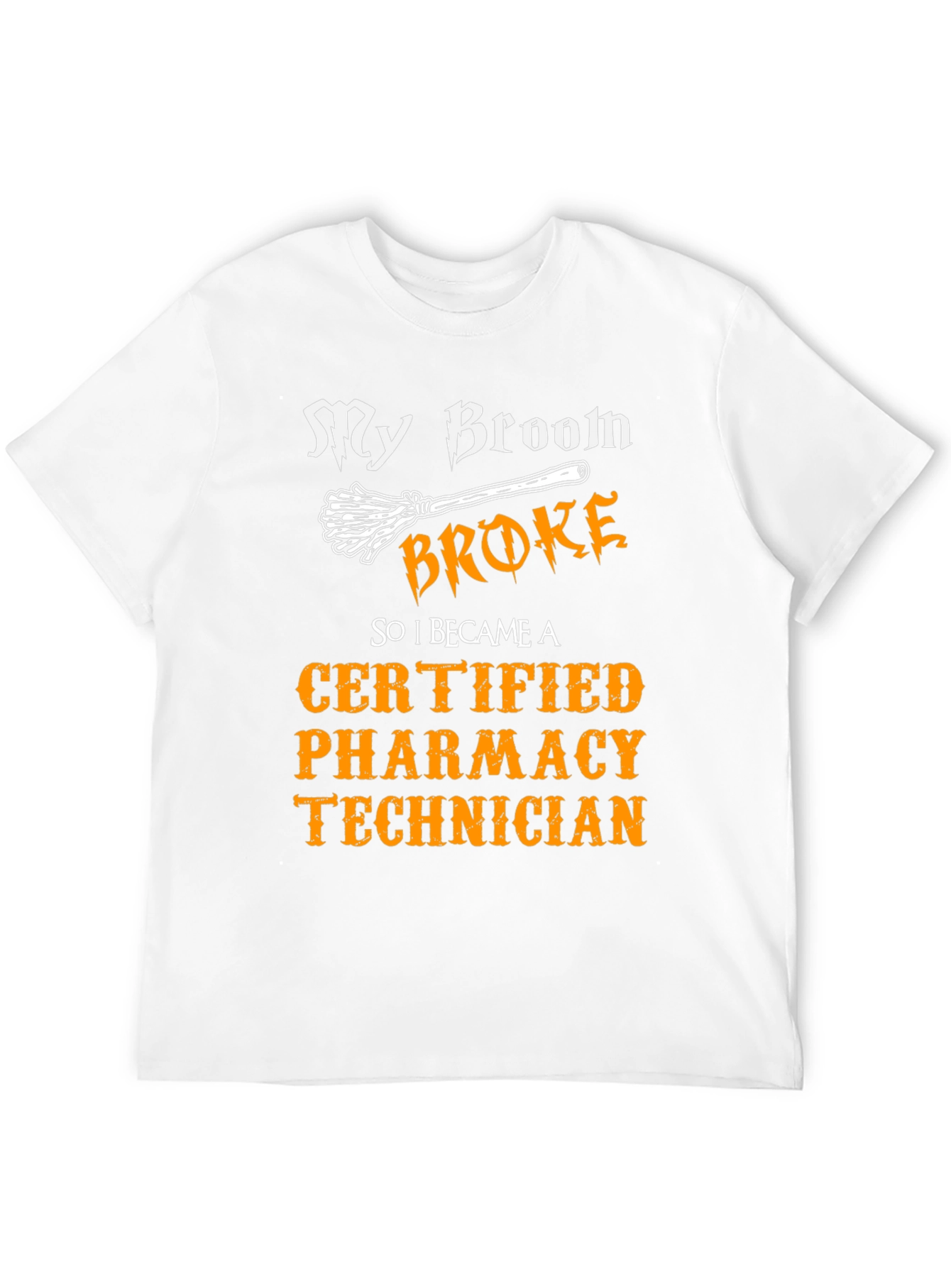 Black Funny Pharmacy Technician T-Shirt view 12