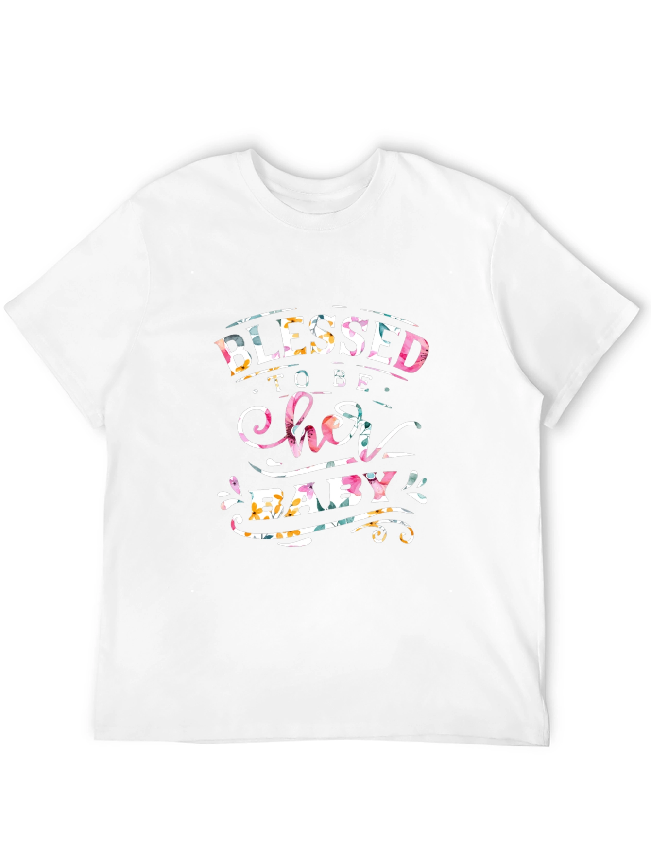 Black Blessed to Be Her Baby Graphic Tee view 12