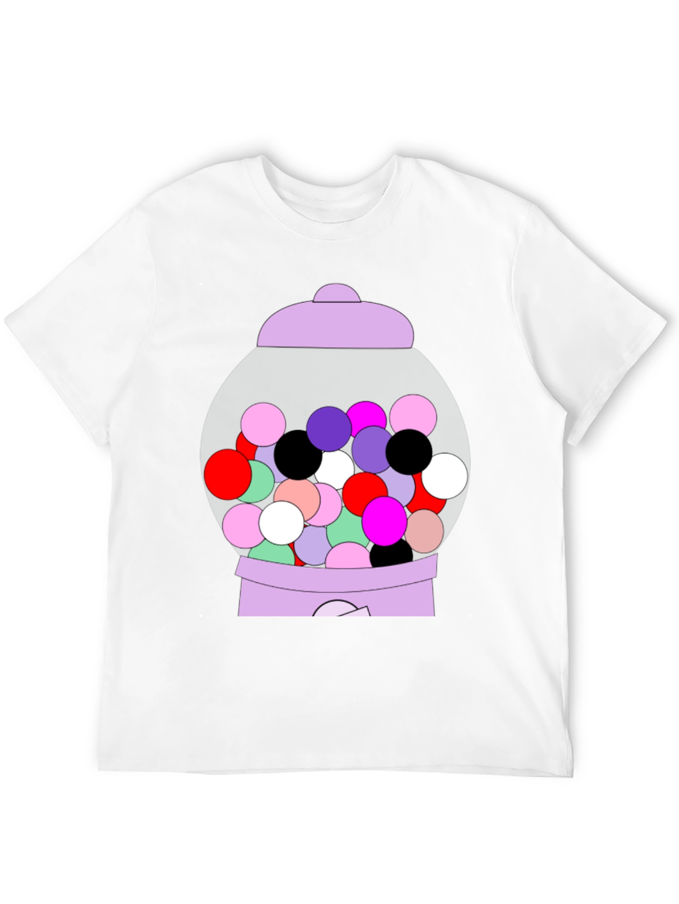 Black Gumball Machine Graphic Tee view 12