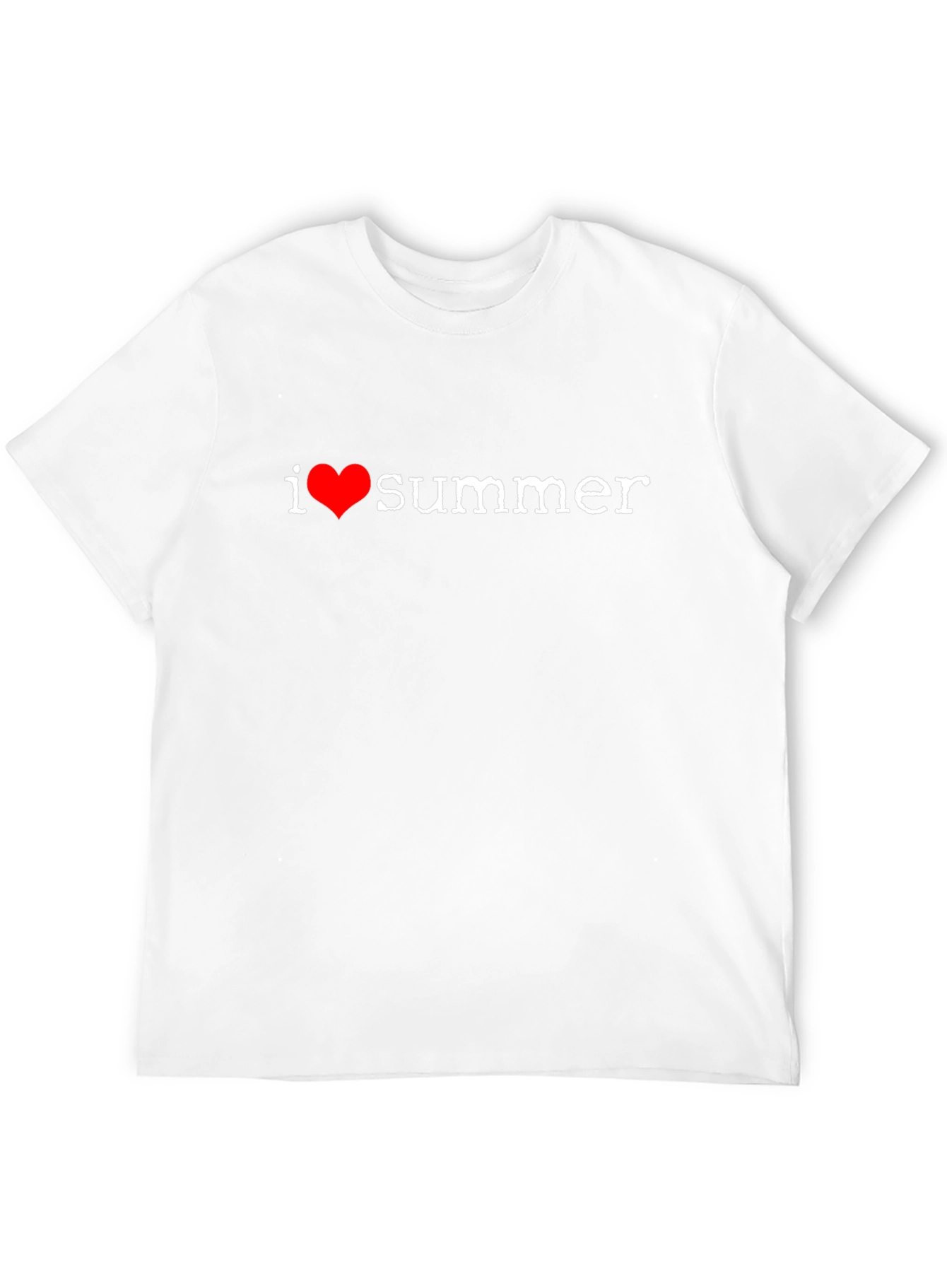 Black I Heart Summer Black T-Shirt view 12