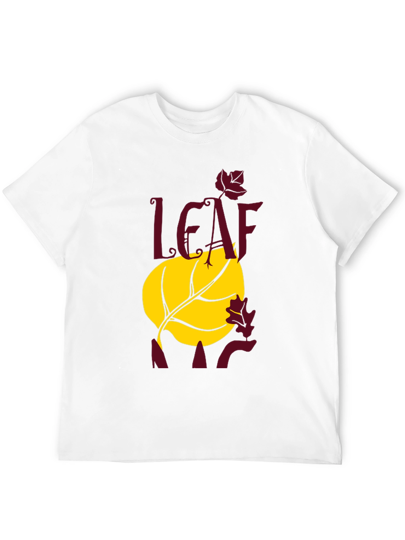 Black Leaf It All Behind Graphic Tee view 12