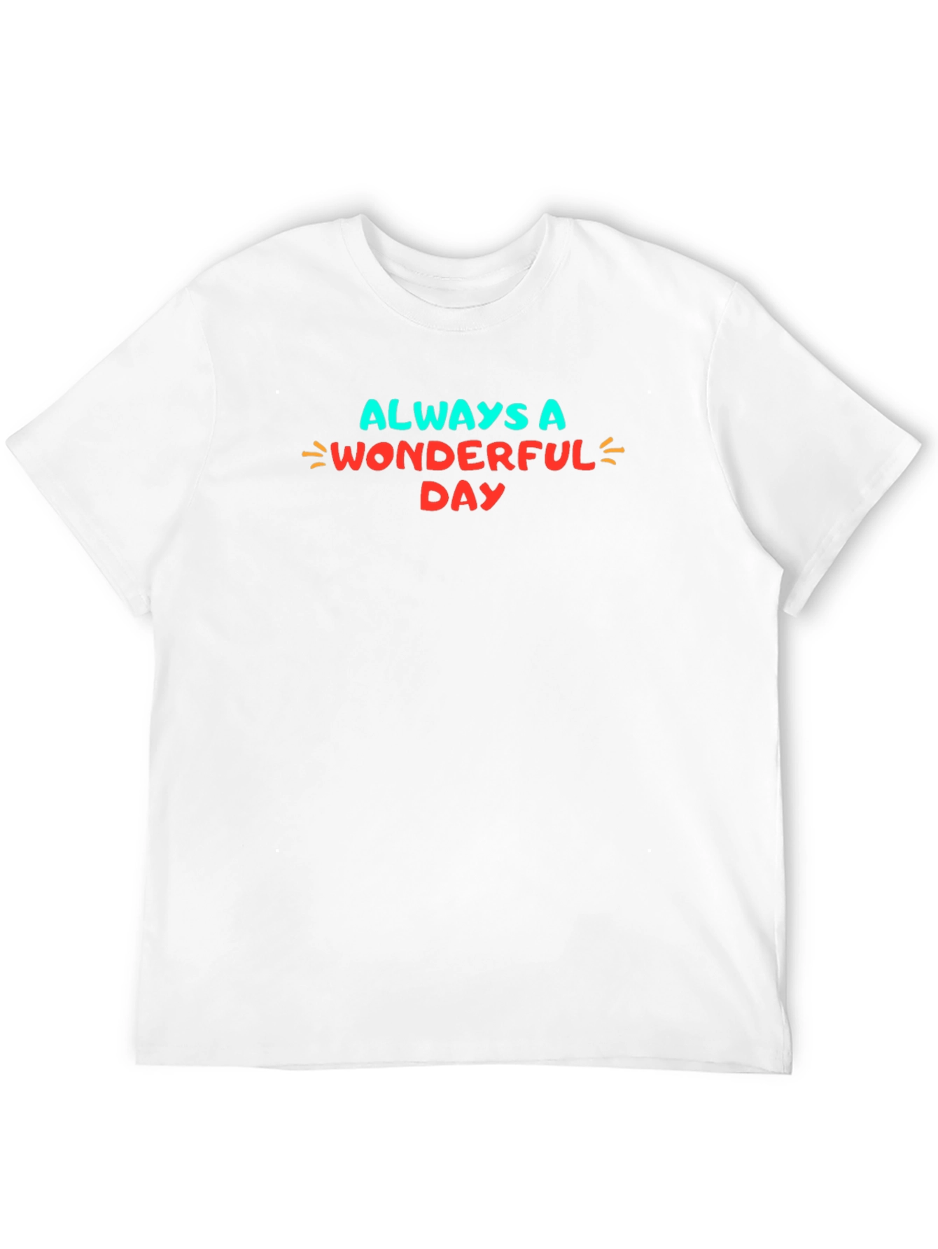 Black Always a Wonderful Day Graphic Tee - Black T-Shirt view 12