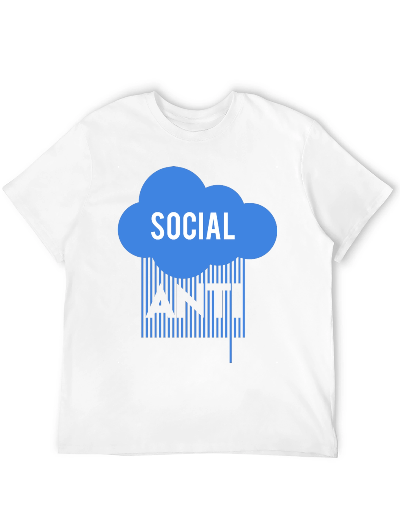 Black Anti Social T-Shirt view 12