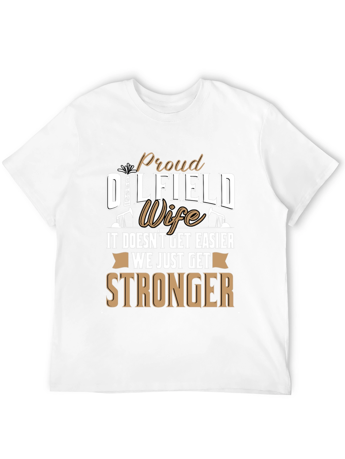 Proud Oilfield Wife Graphic T-Shirt - 12