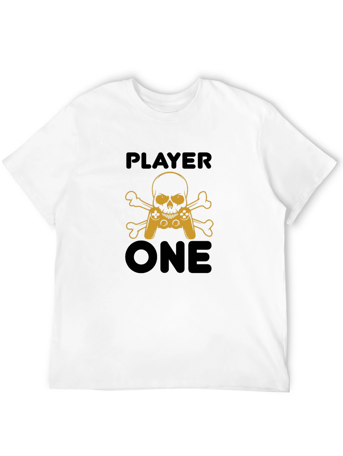 Player One Skull and Crossbones Gaming T-Shirt - 12