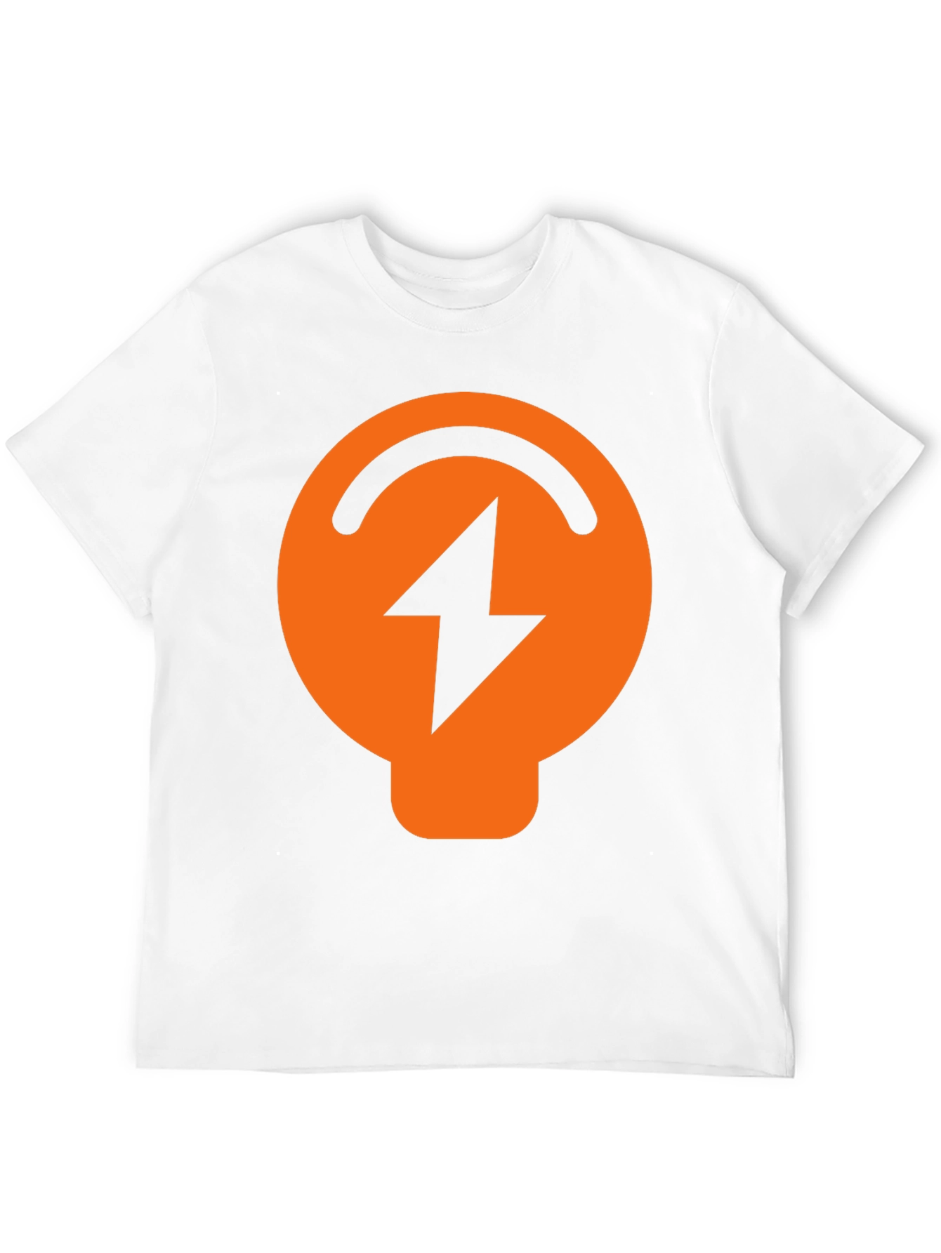 Black Electric Symbol Graphic Black T-Shirt view 12