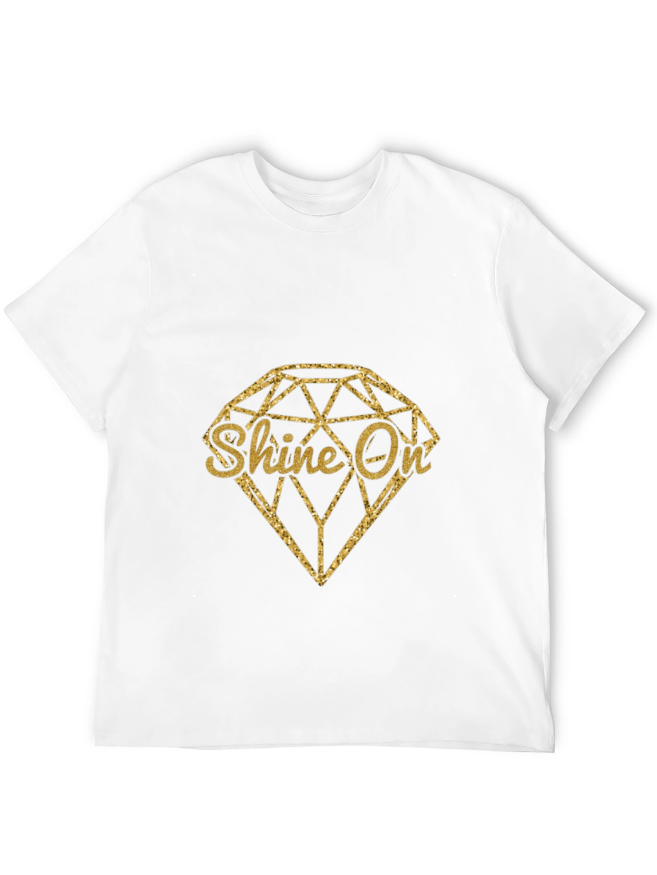 Black Shine On Graphic Tee - Mens Black T-Shirt view 12