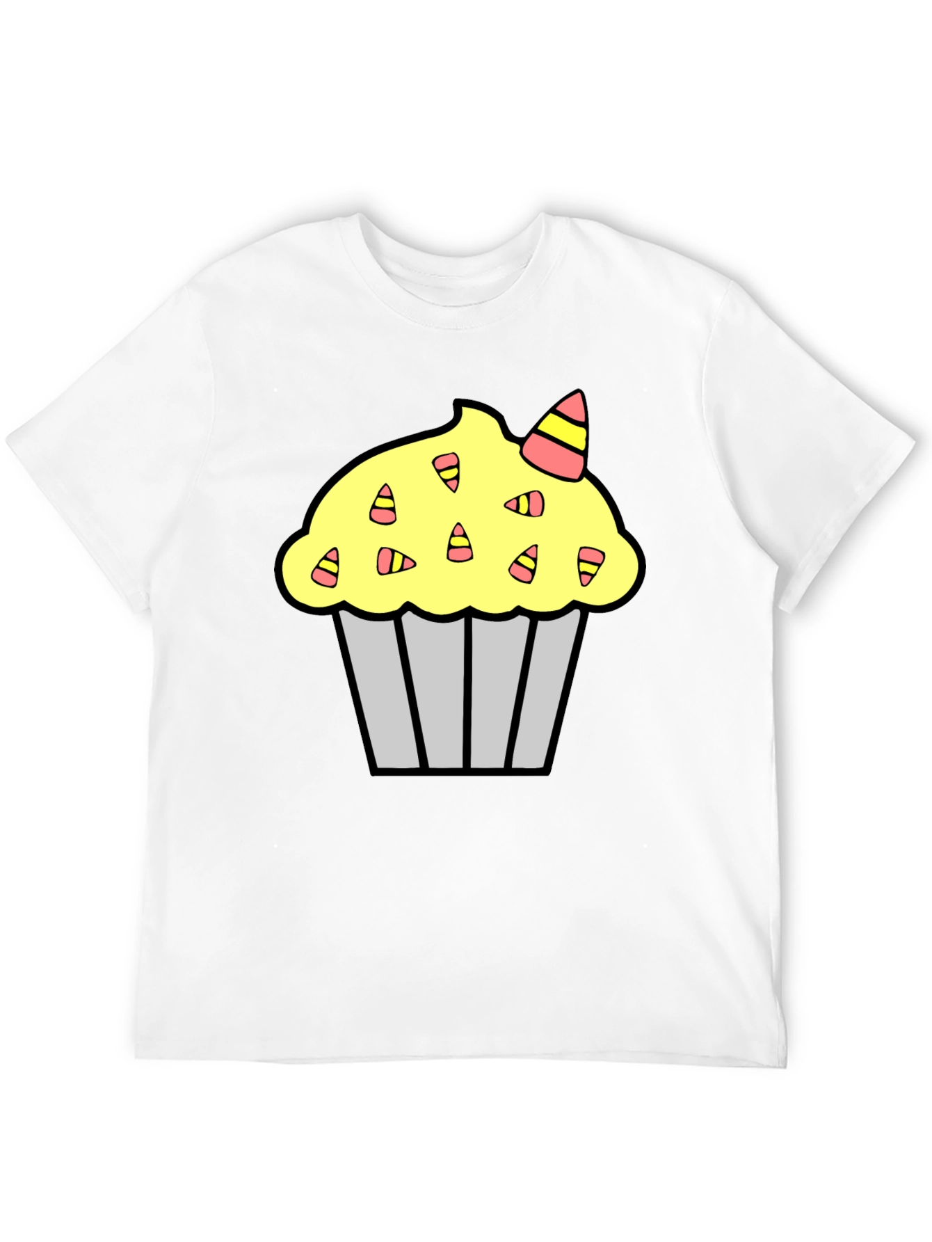 Black Cupcake Graphic T-Shirt view 12
