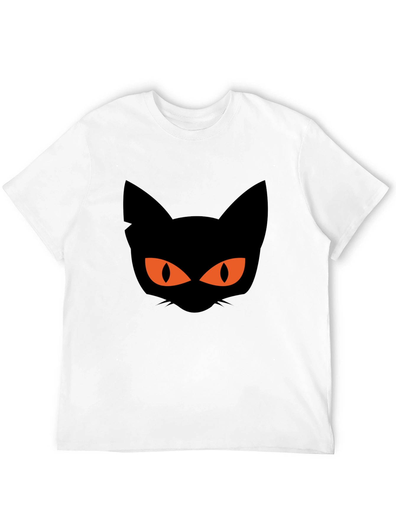 Black Black Cat Graphic Tee Halloween Shirt view 12