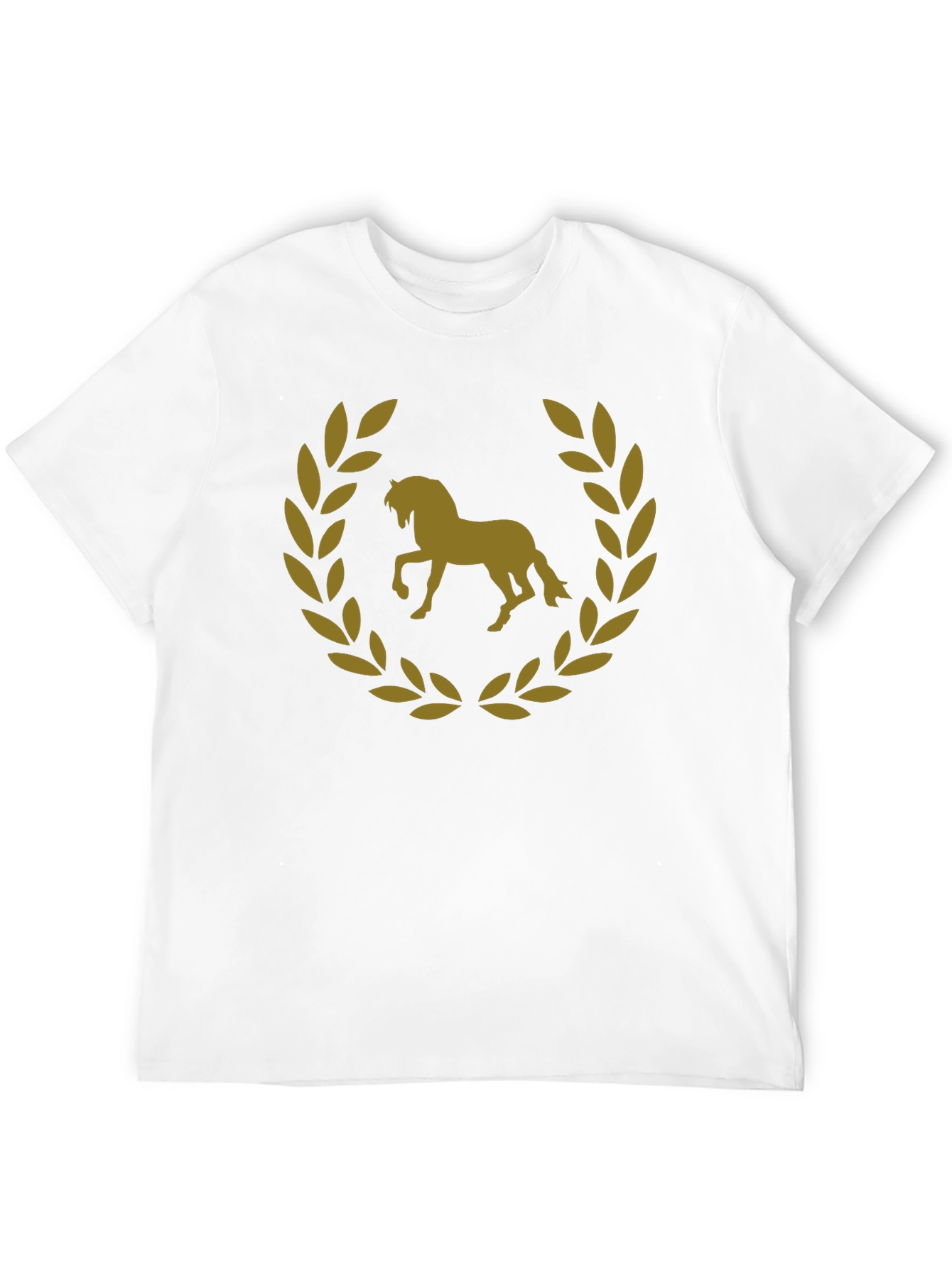 Black Horse Laurel Wreath Graphic Tee view 12