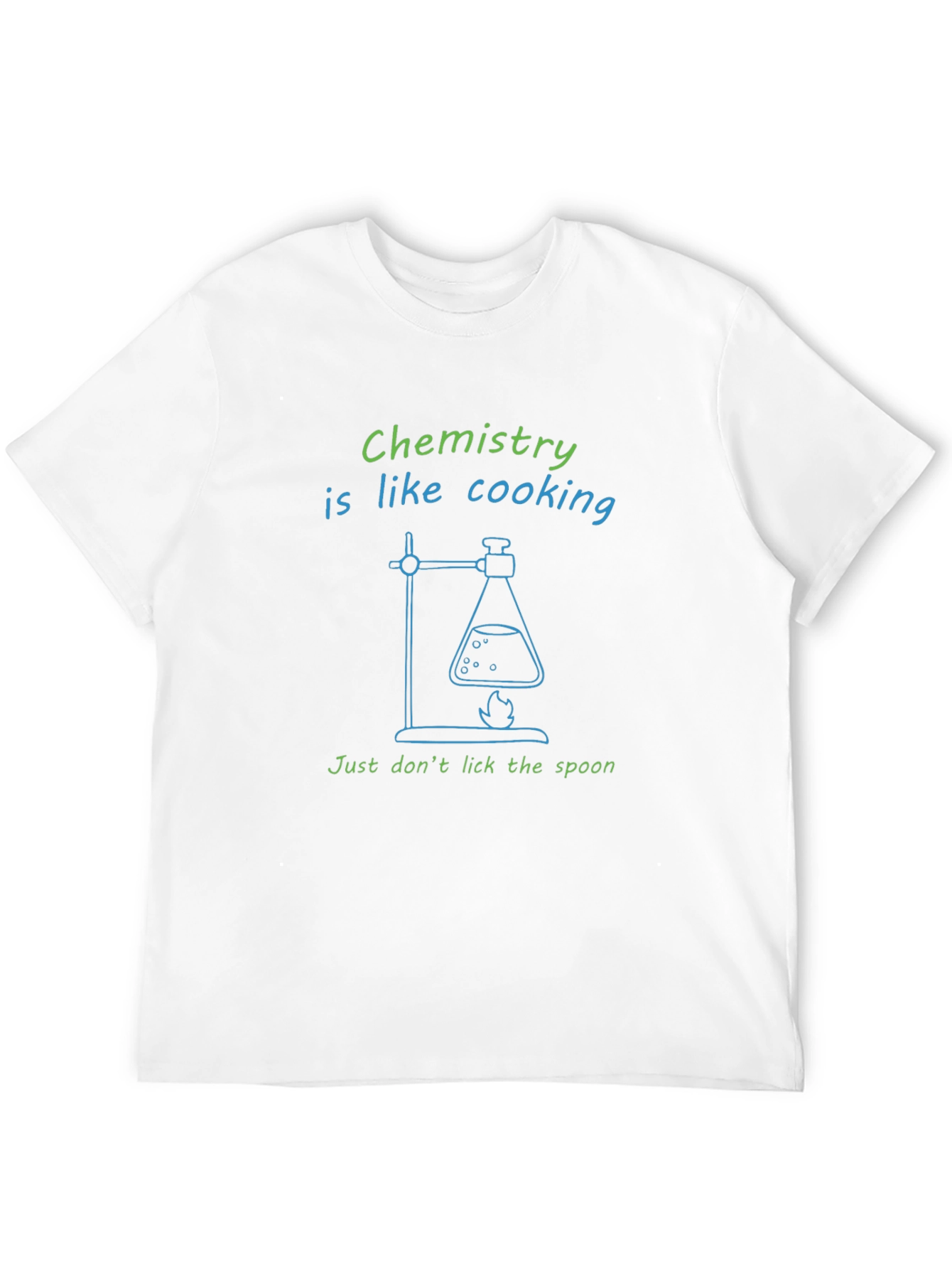 Black Chemistry is Like Cooking - Funny Science T-Shirt view 12