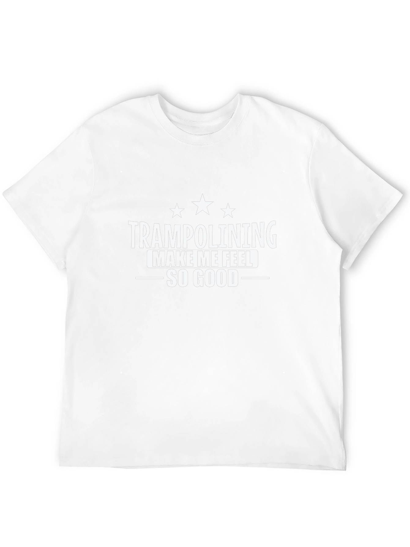 Black Trampolining Makes Me Feel So Good T-Shirt view 12