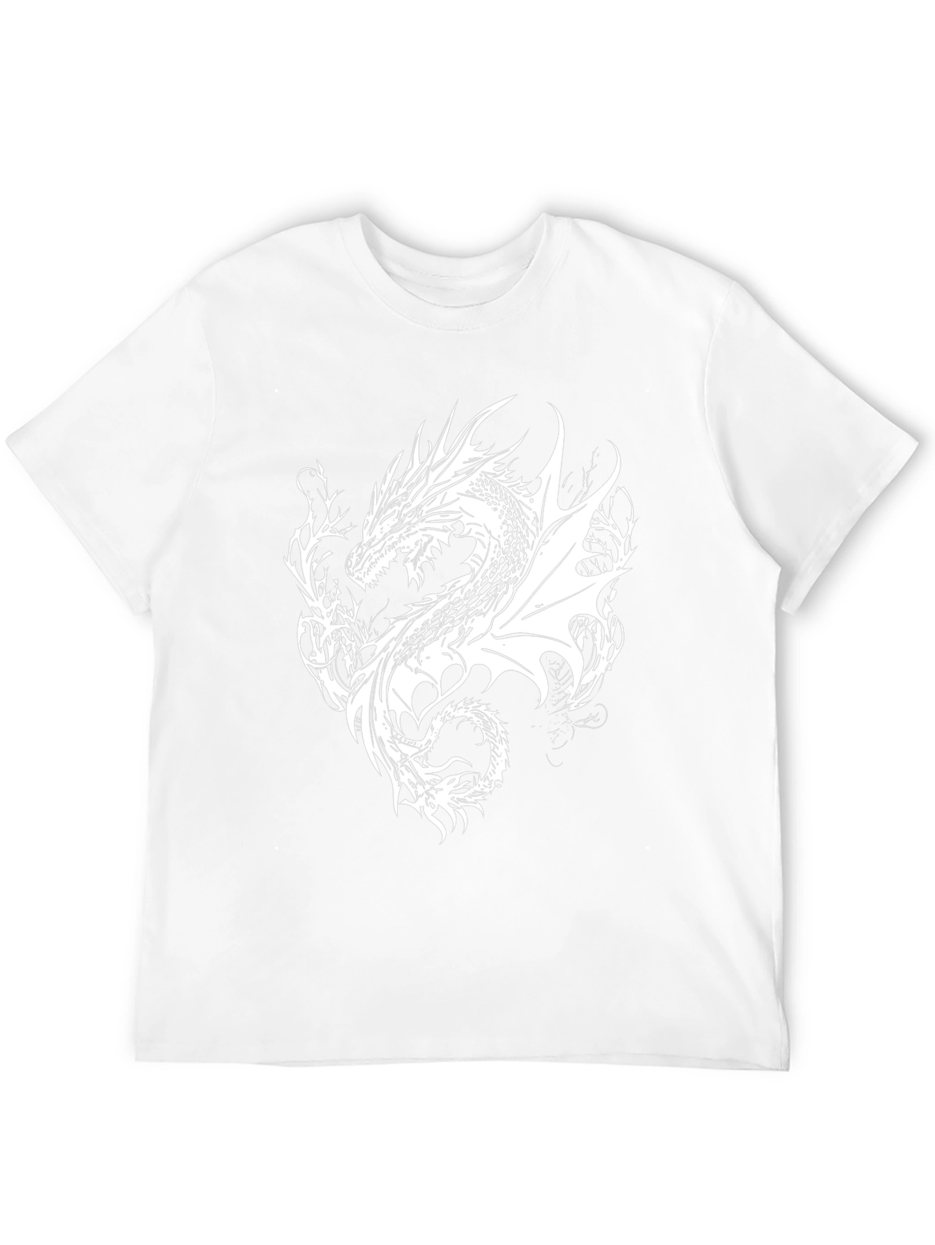 Black Dragon Graphic T-Shirt - Black view 12